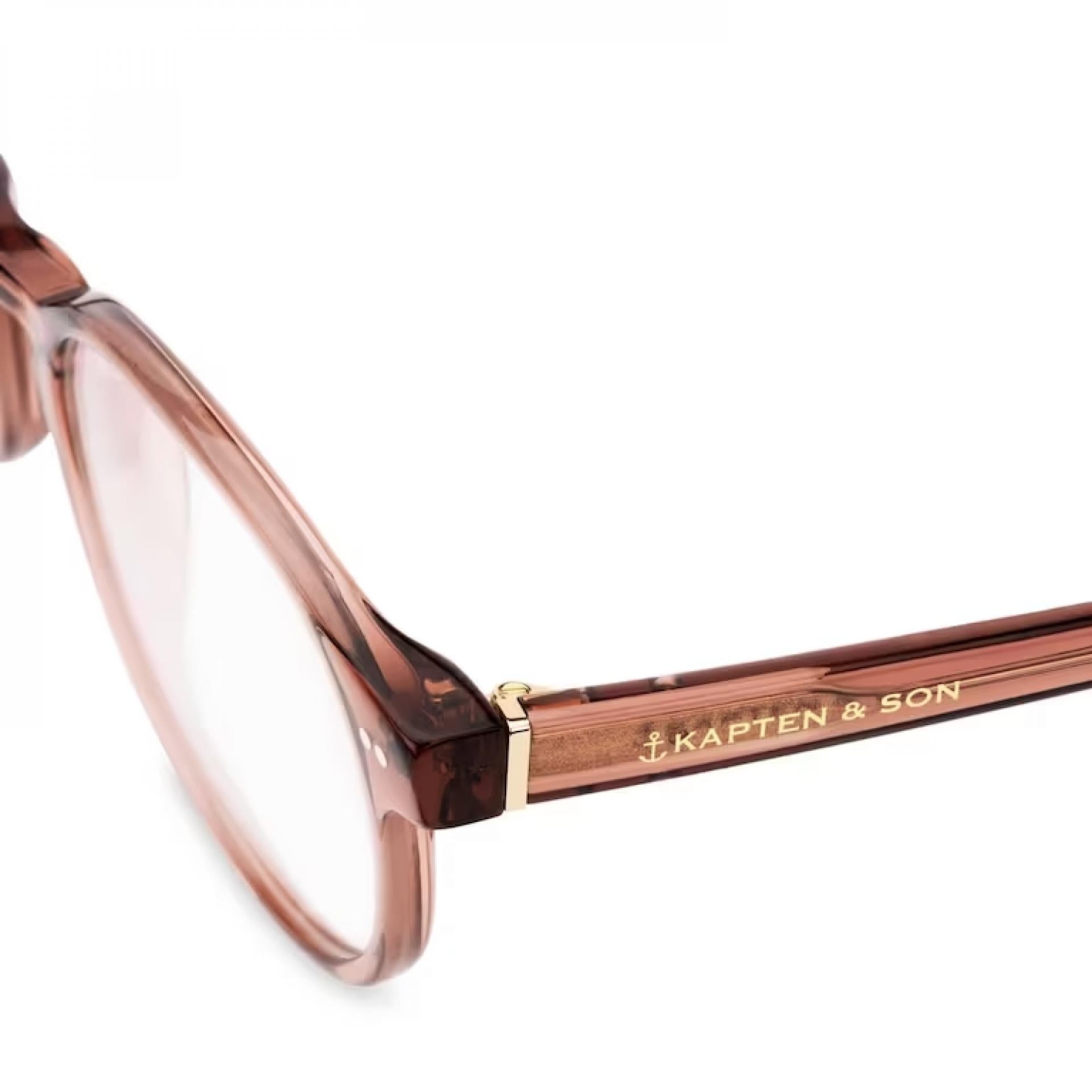 Kapten & Son Sonnenbrille Marais Large - Farbe: Transparent Rose