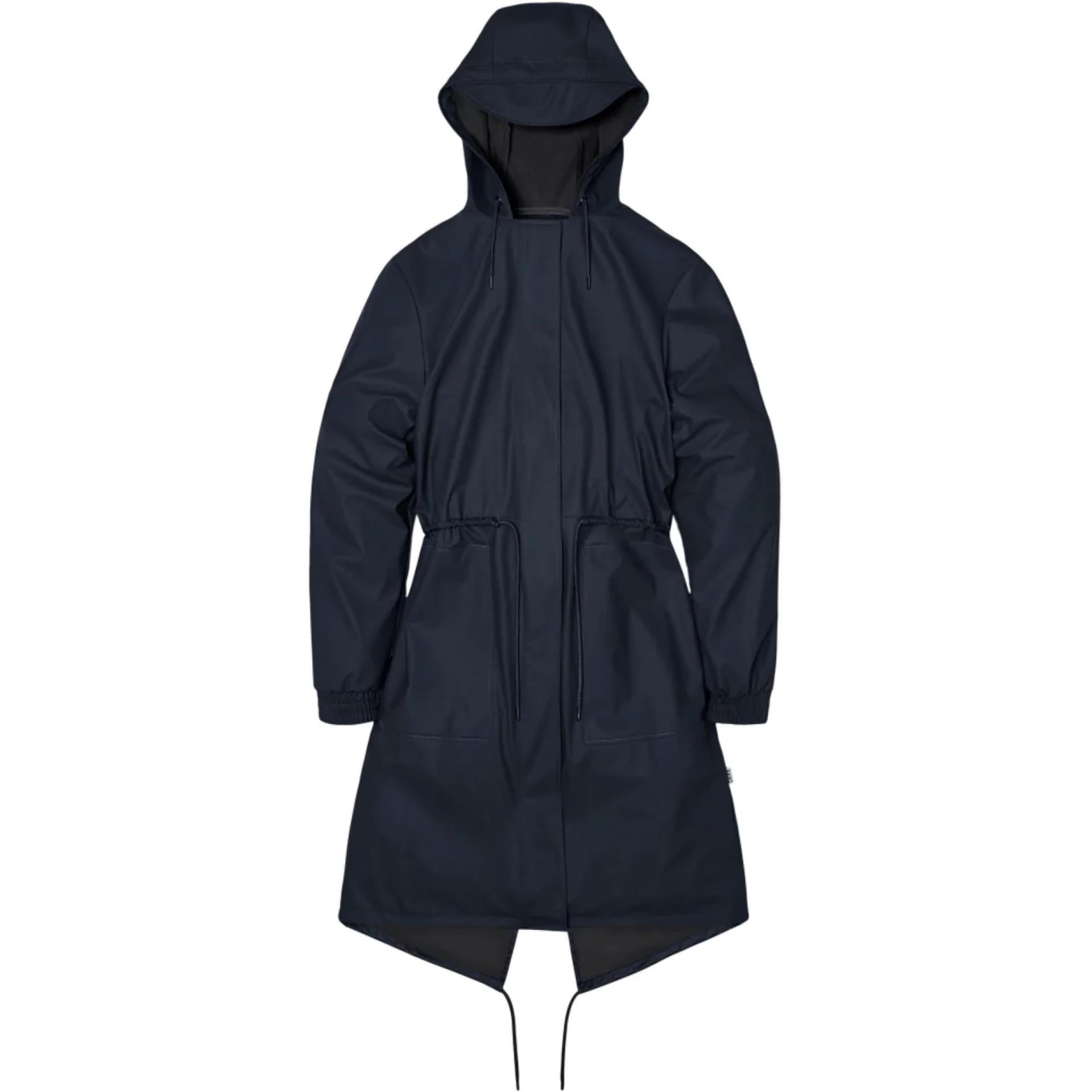 Rains Regenjacke String W Parka Navy - Variante: XL