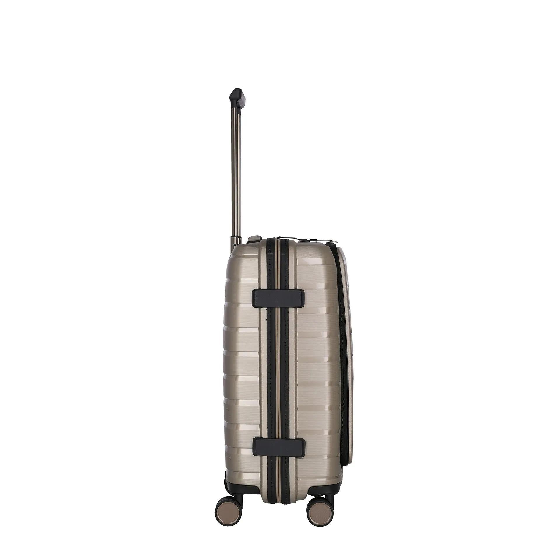 Travelite AIR BASE 4w Trolley S Vortasche Champagner