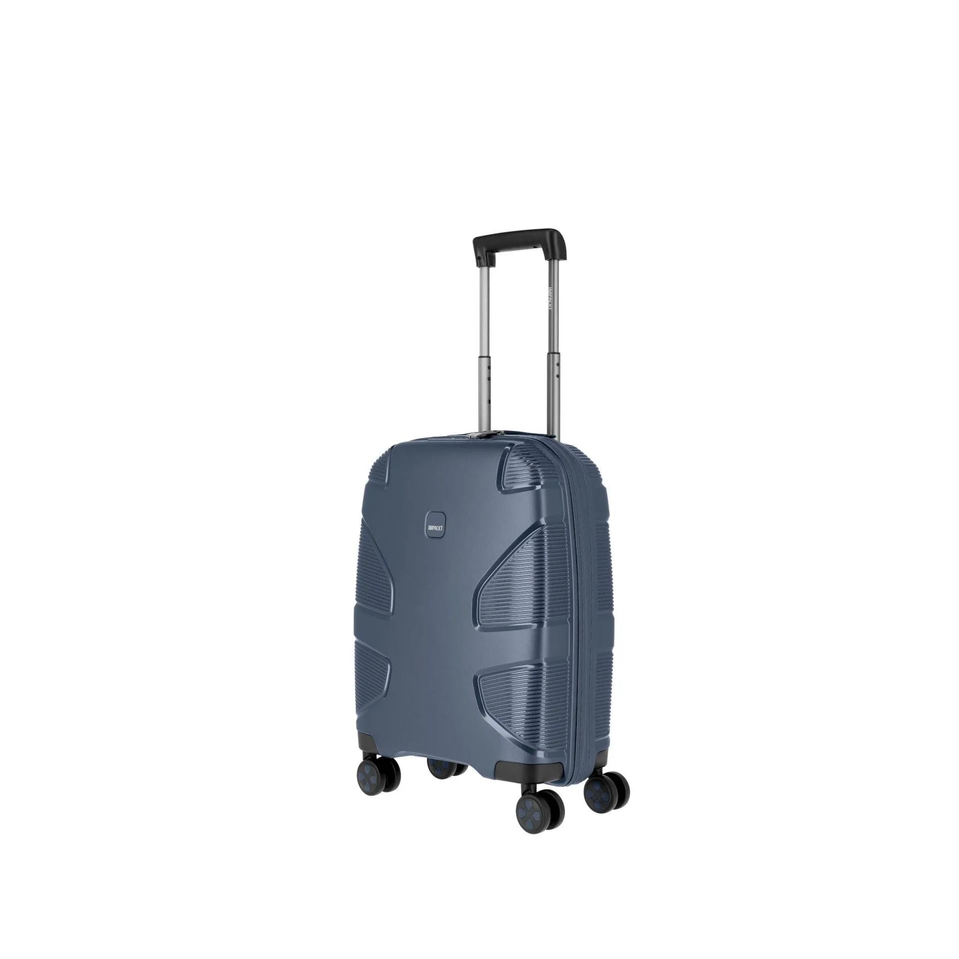 Impackt IP1 USB Port Glacier Blue 4-Doppelrollen Trolley S 55 cm