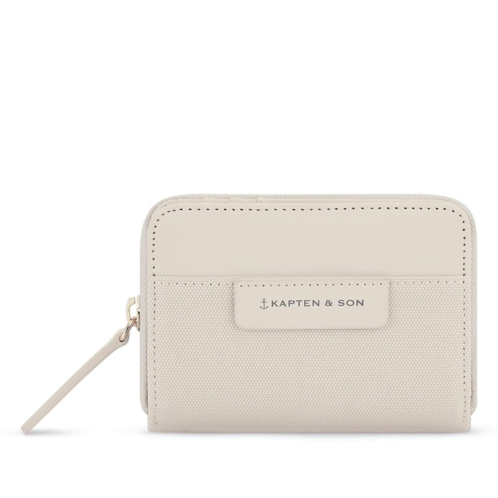 Kaptenand Son Bergen Pro Wallet Small Sandstone 