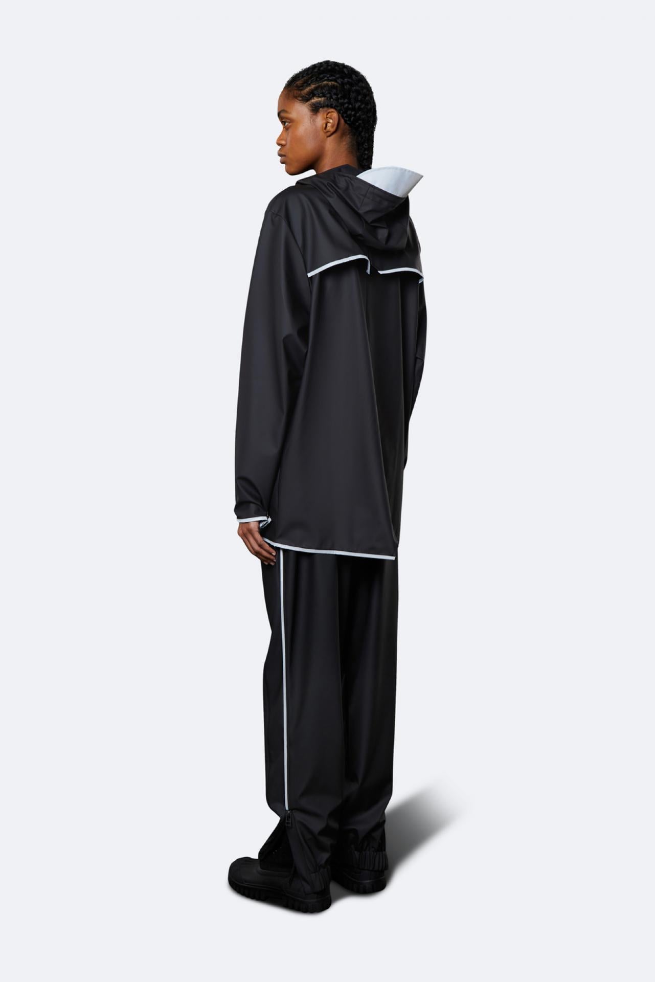 Rains Regenjacke Jacket 1201 XXS/XS Black Reflective