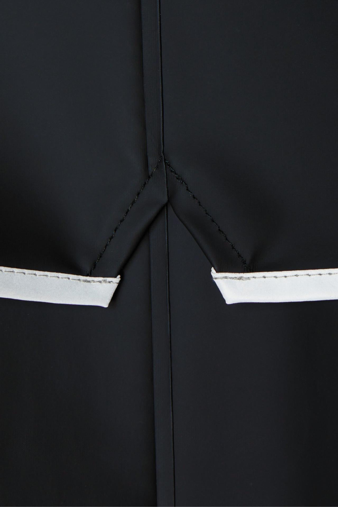 Rains Regenjacke Long Jacket 1202 XXS/XS Black Reflective