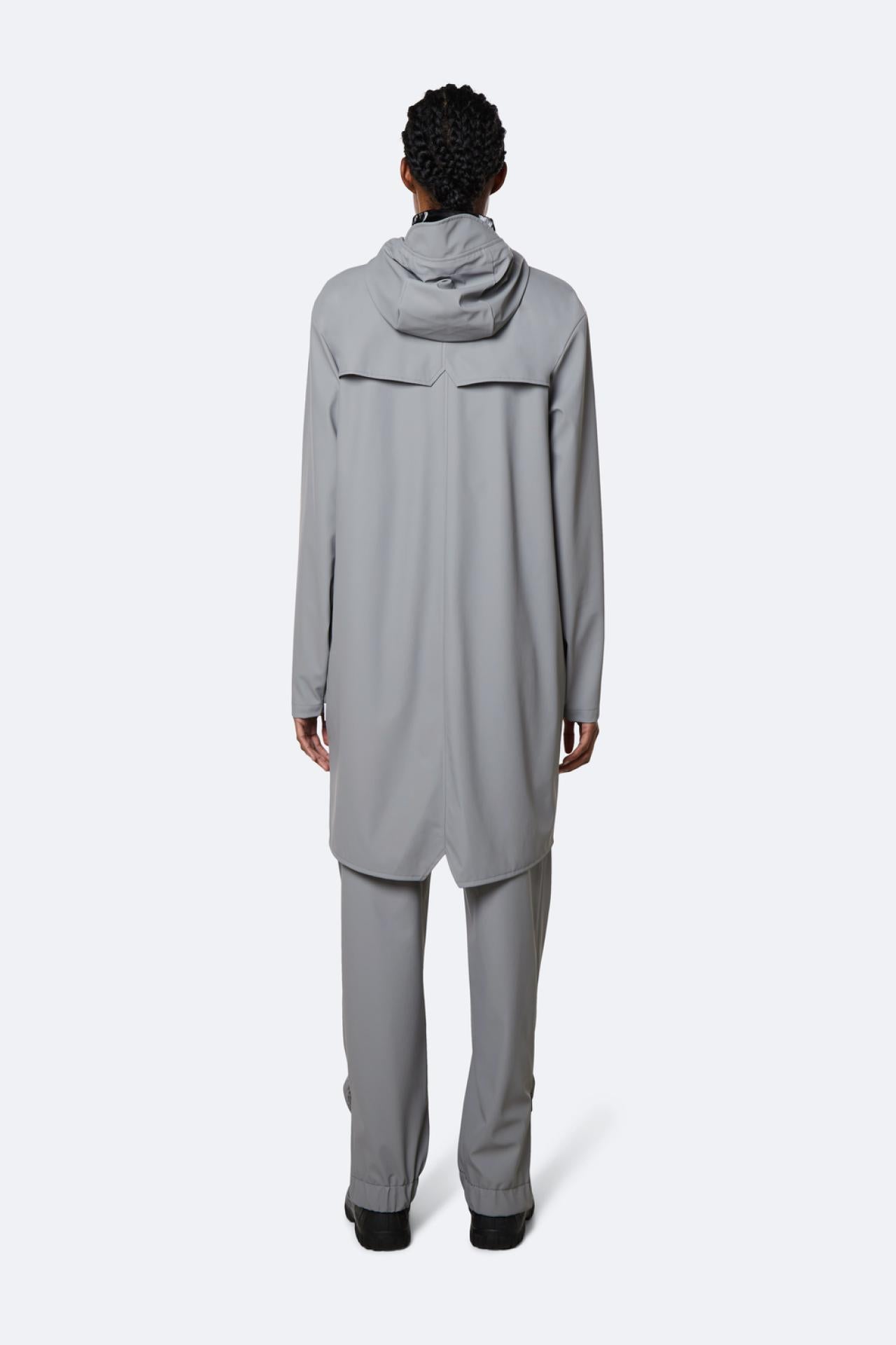 Rains Regenjacke Long Jacket 1202 XXS/XS Rock