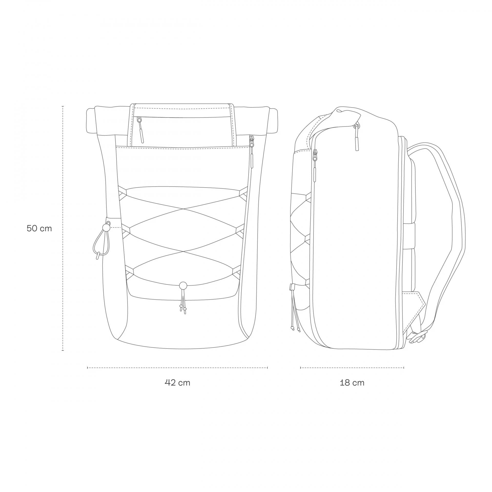 Kapten & Son Rucksack Banff Stone Grey