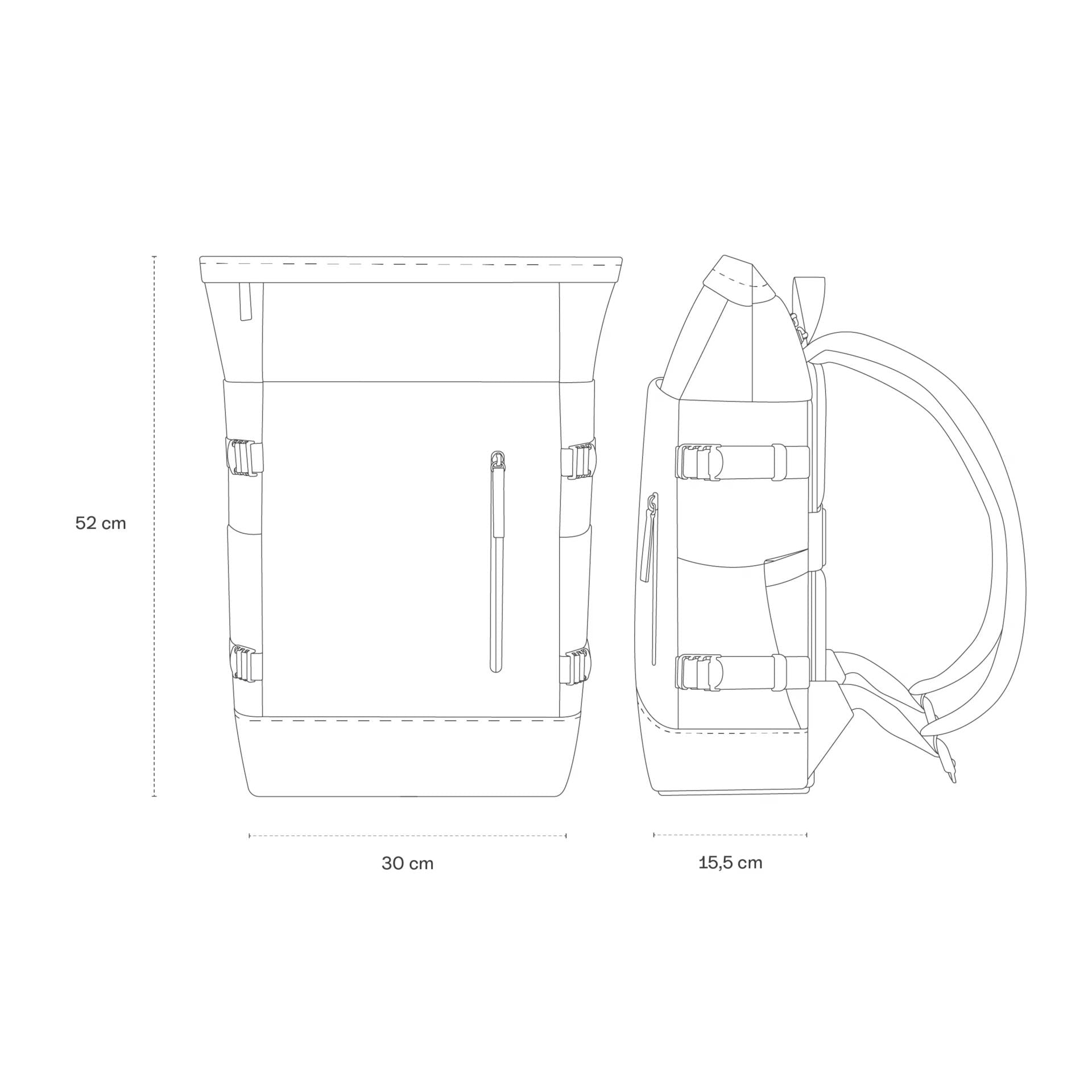 Kapten & Son Rucksack HELSINKI PRO DUSTY GREEN