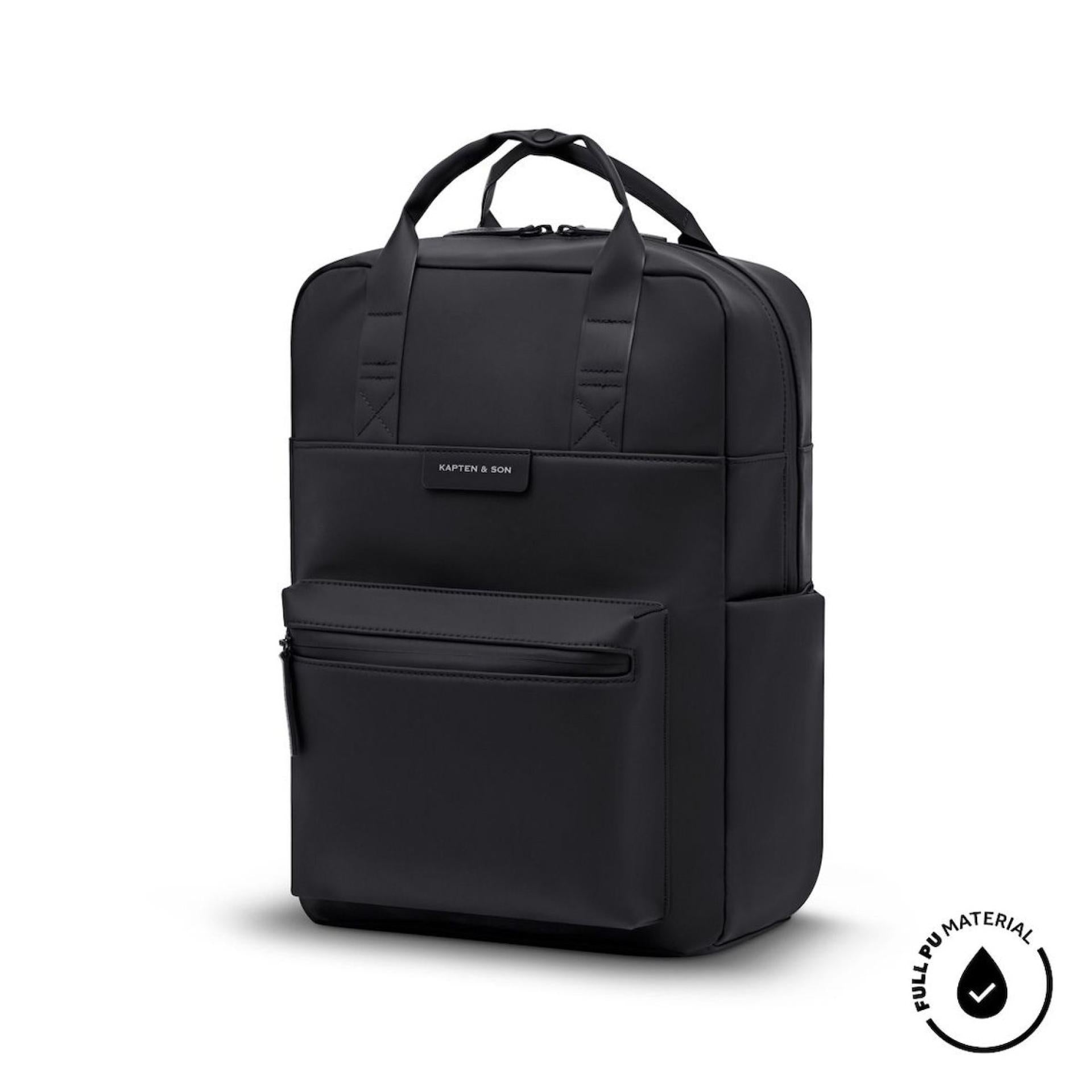 Kapten & Son Bergen Pro Sleek Full PU All Black 
