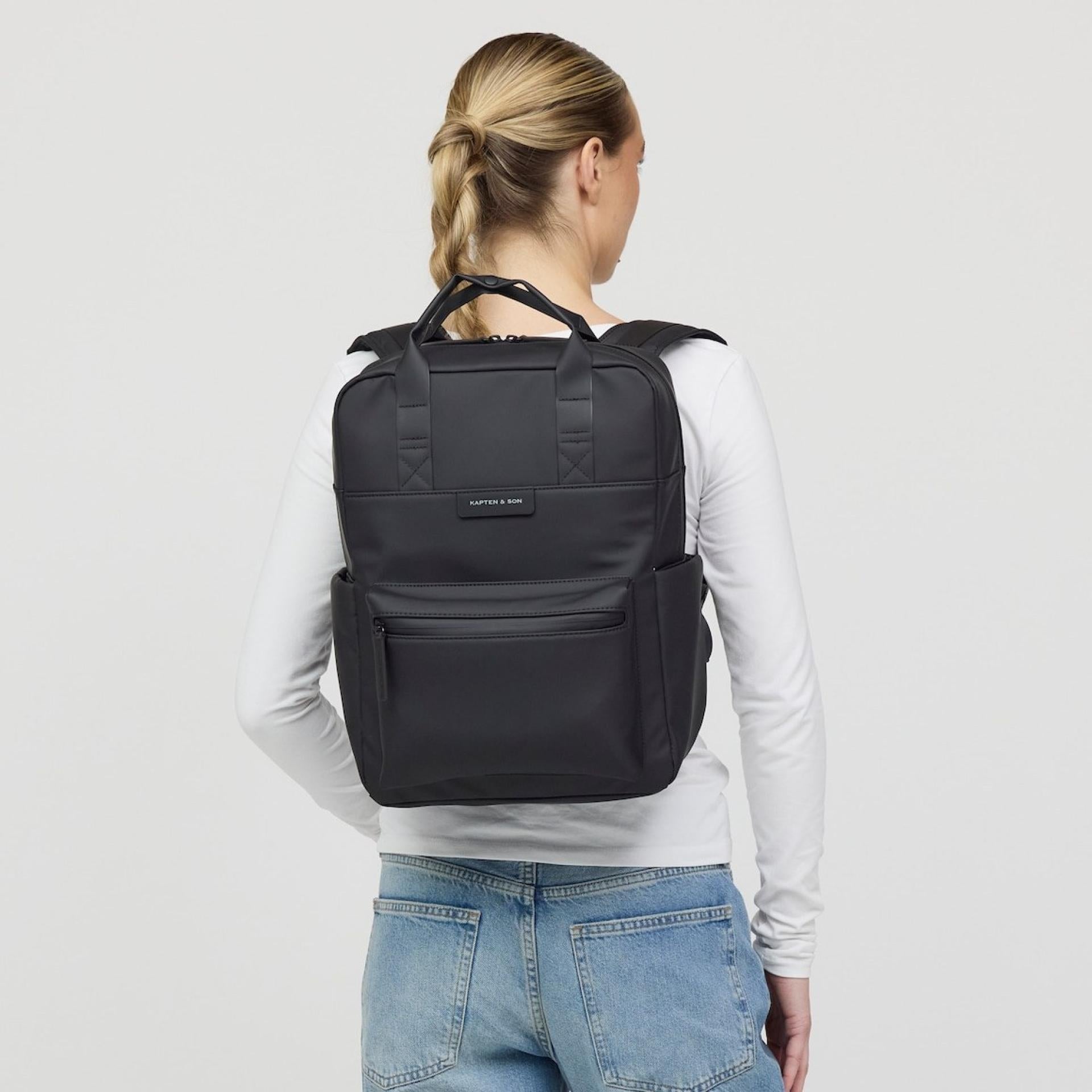 Kapten & Son Bergen Pro Sleek Full PU All Black 