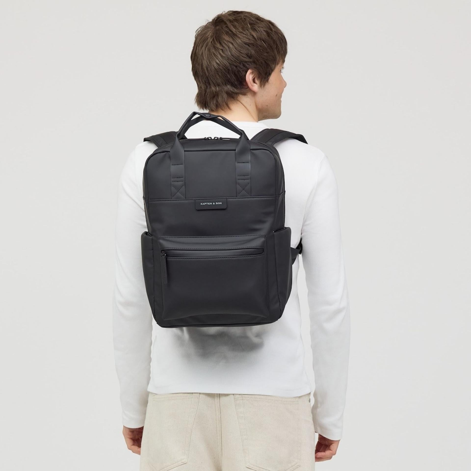 Kapten & Son Bergen Pro Sleek Full PU All Black 