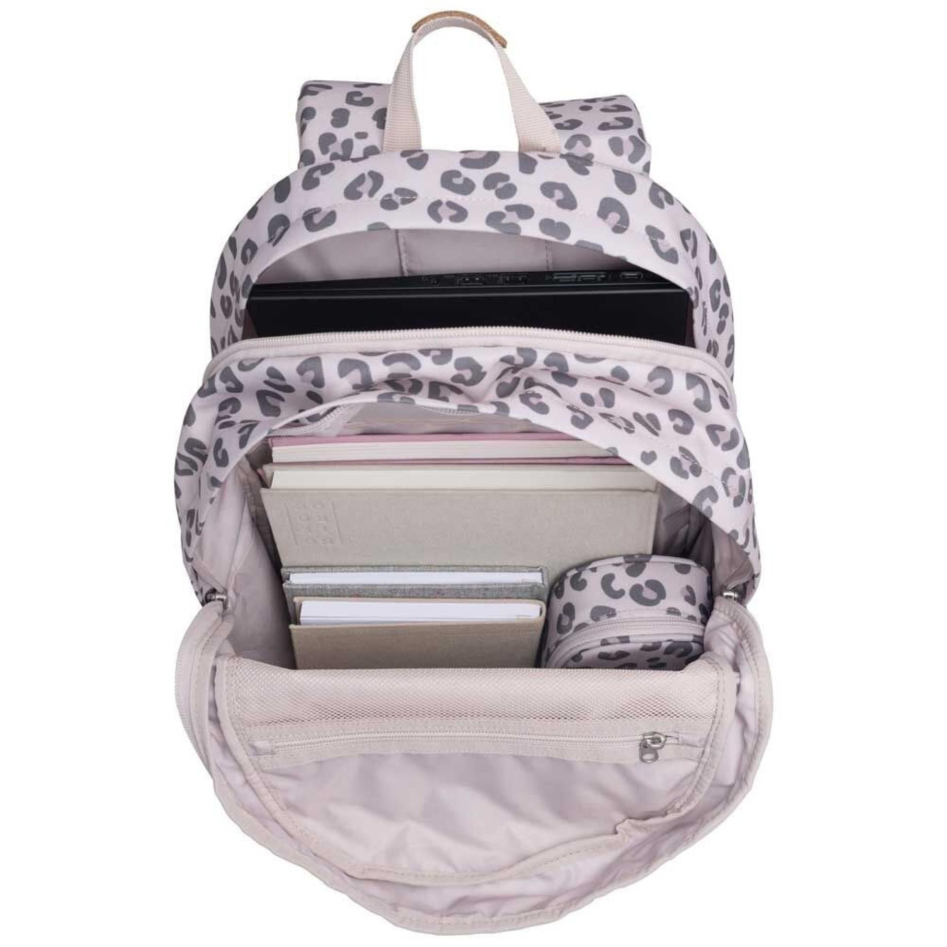 Beckmann Rucksack City Leopard