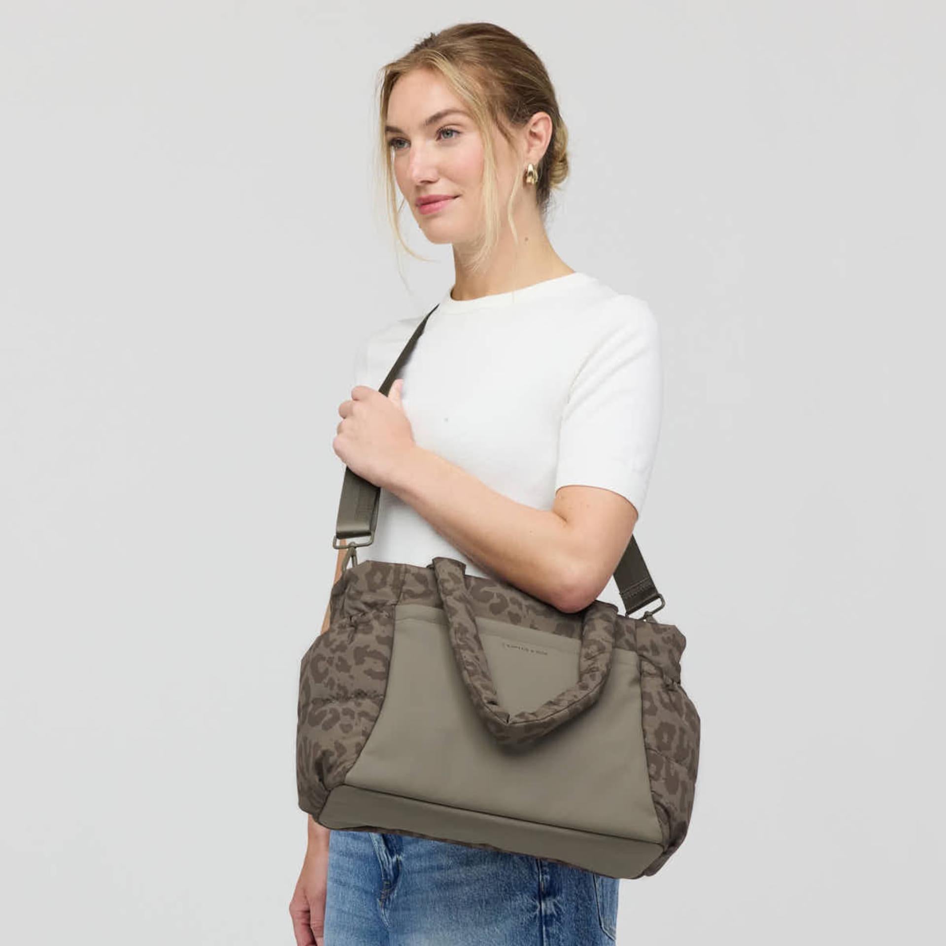 Kapten & Son Shopper Hellvi Cloud Medium leo dark braun