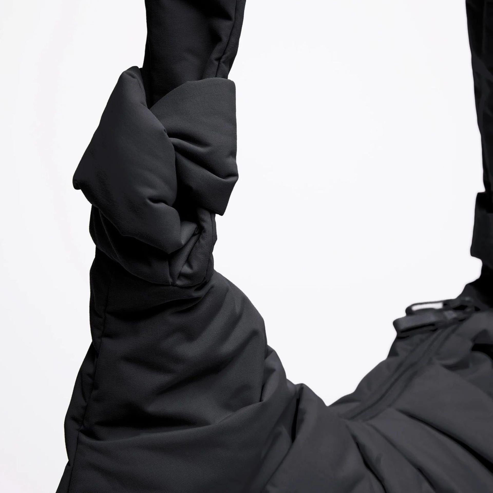 Got Bag PLEAT Moon Bag Large Black 