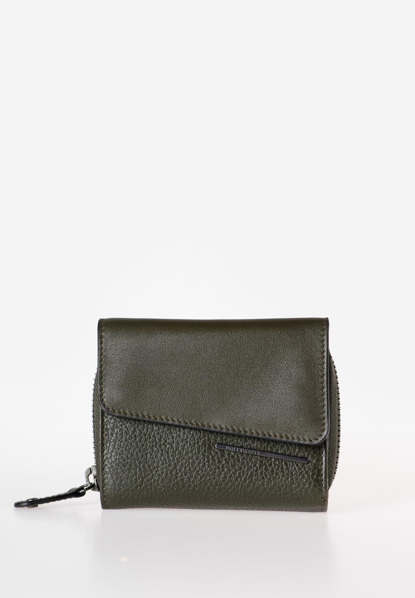 Aunts & Uncles Tory Geldbörse ivy green