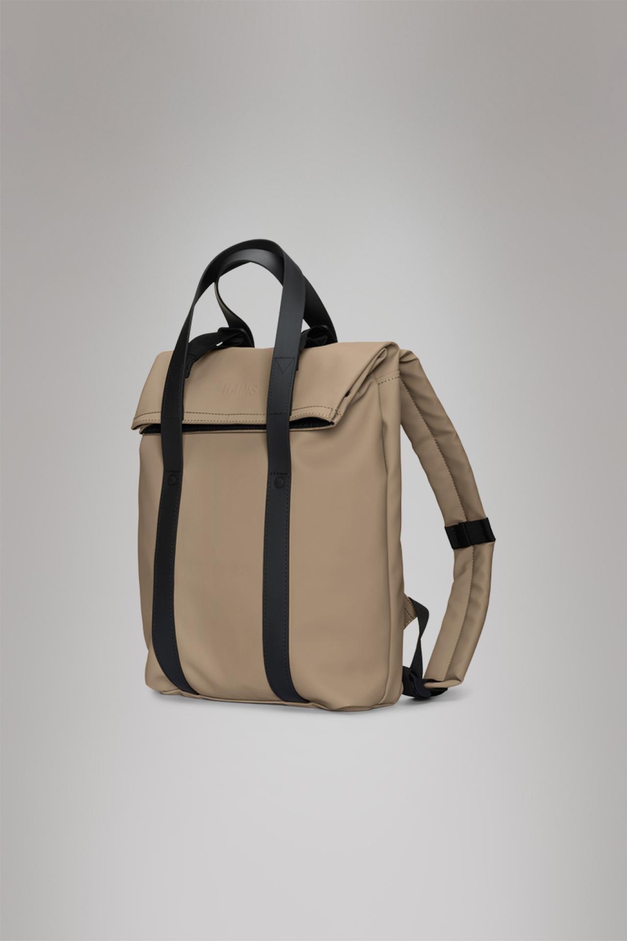 Rains Rucksack 2 Way Tote Rucksack Mini W3 Beige