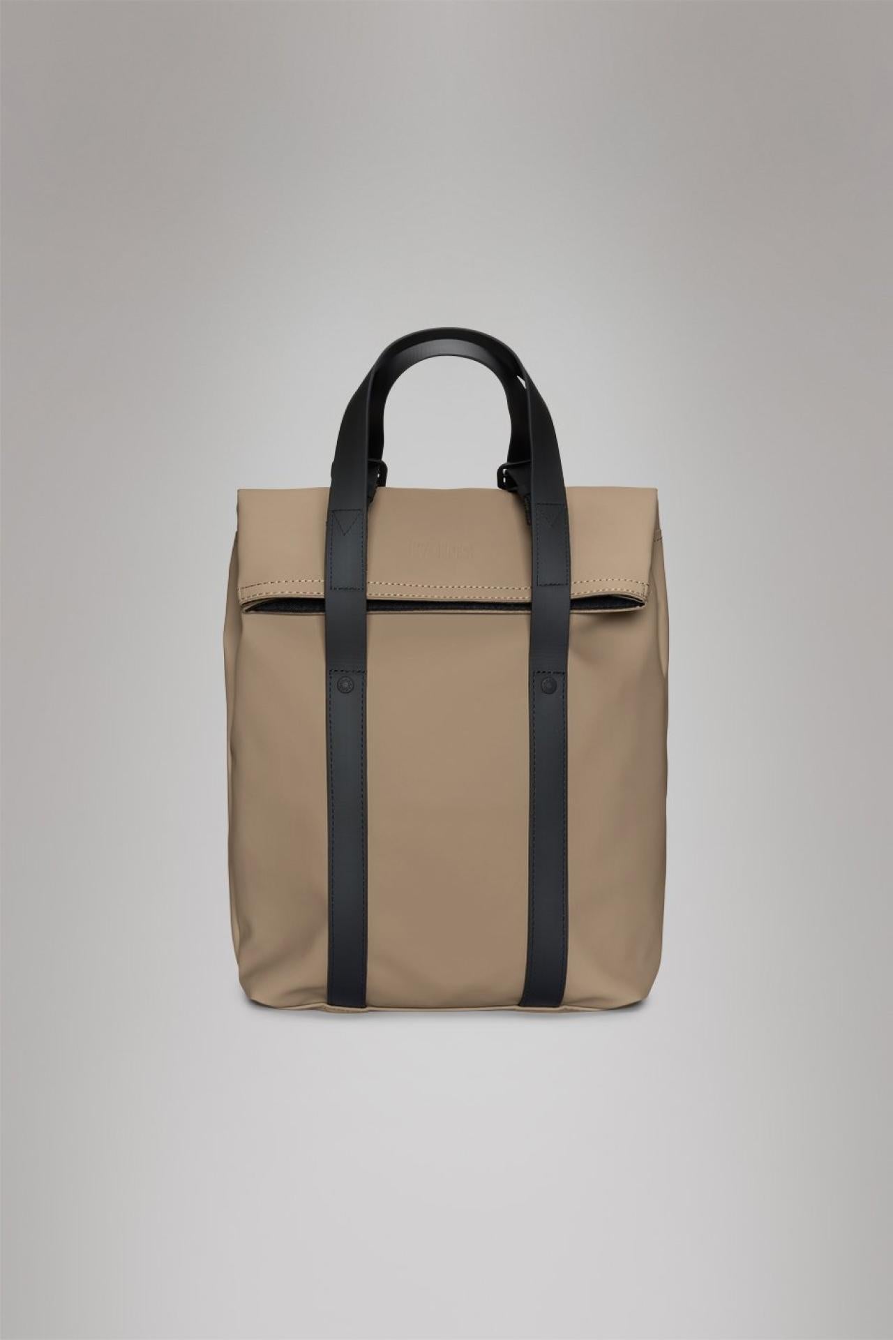 Rains Rucksack 2 Way Tote Rucksack Mini W3 Beige