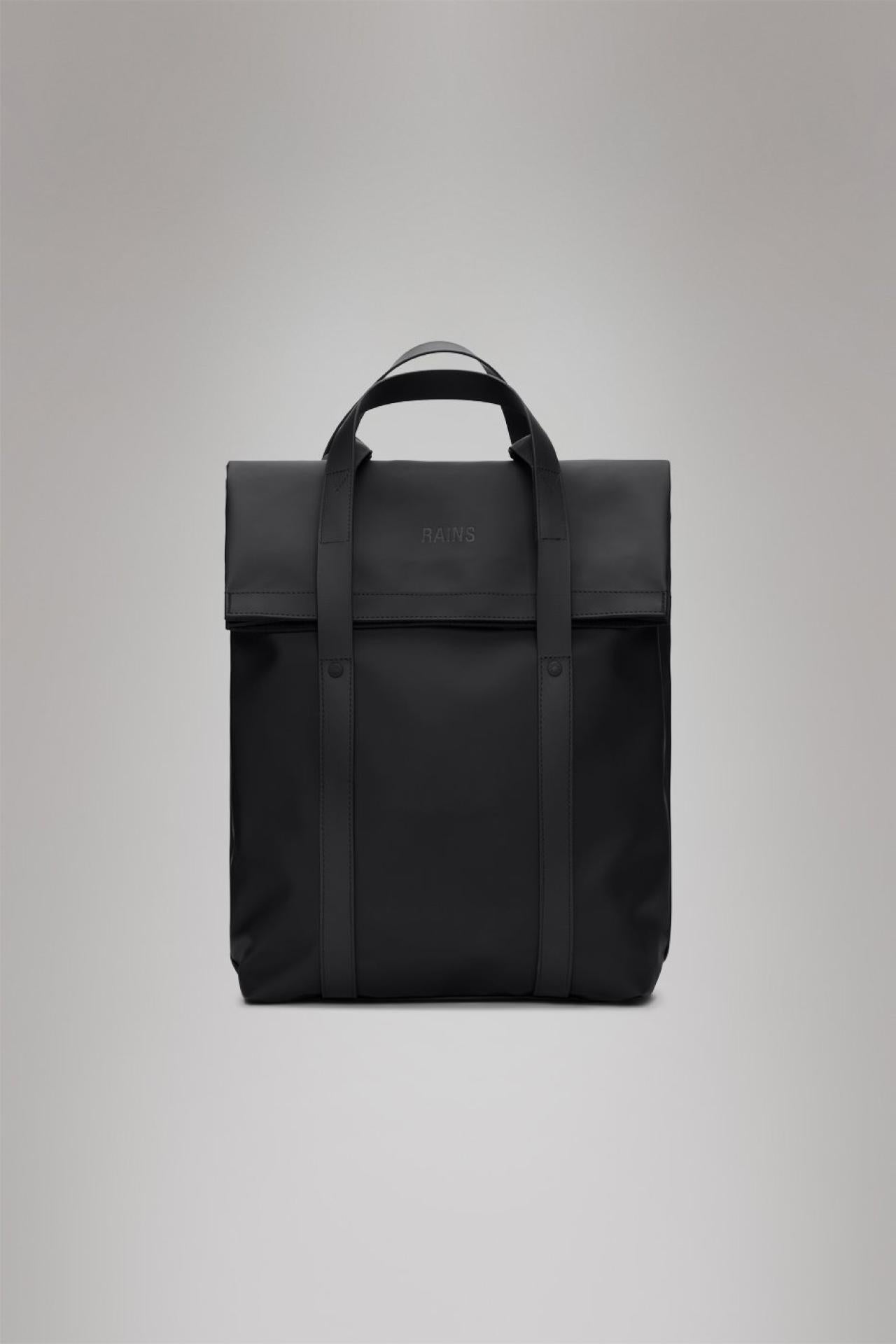 Rains Rucksack 2 Way Tote Rucksack W3 Black