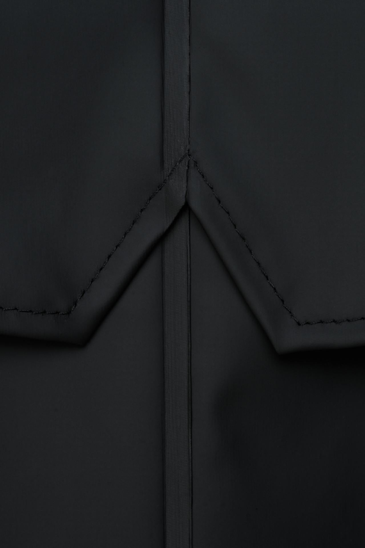 Rains Regenjacke Storm Breaker 1837 Black - Größe: XXS/XS