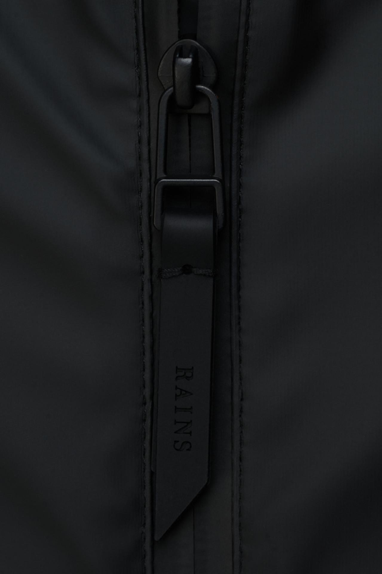 Rains Regenjacke Storm Breaker 1837 Black - Größe: XXS/XS