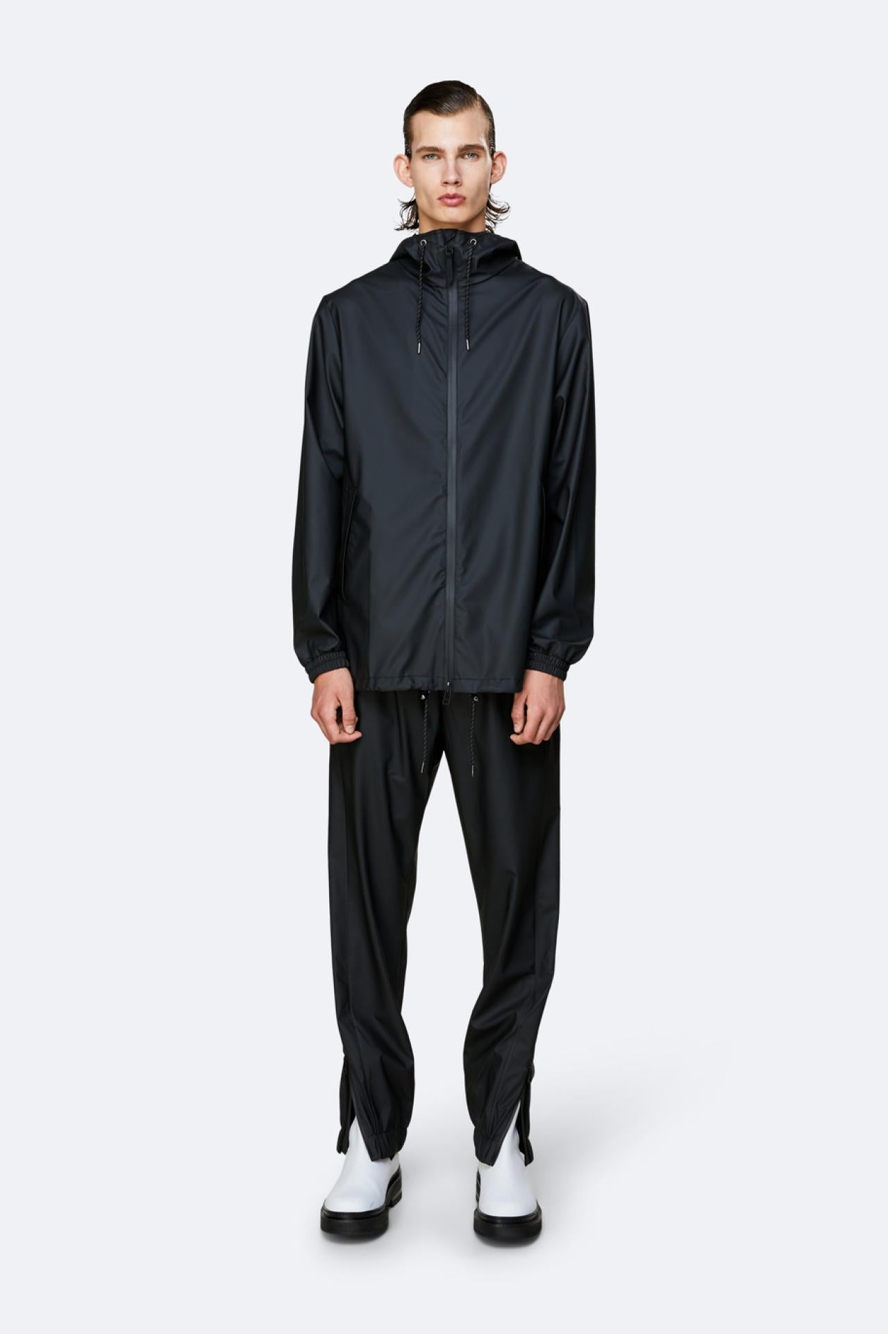 Rains Regenjacke Storm Breaker 1837 Black - Größe: XXS/XS