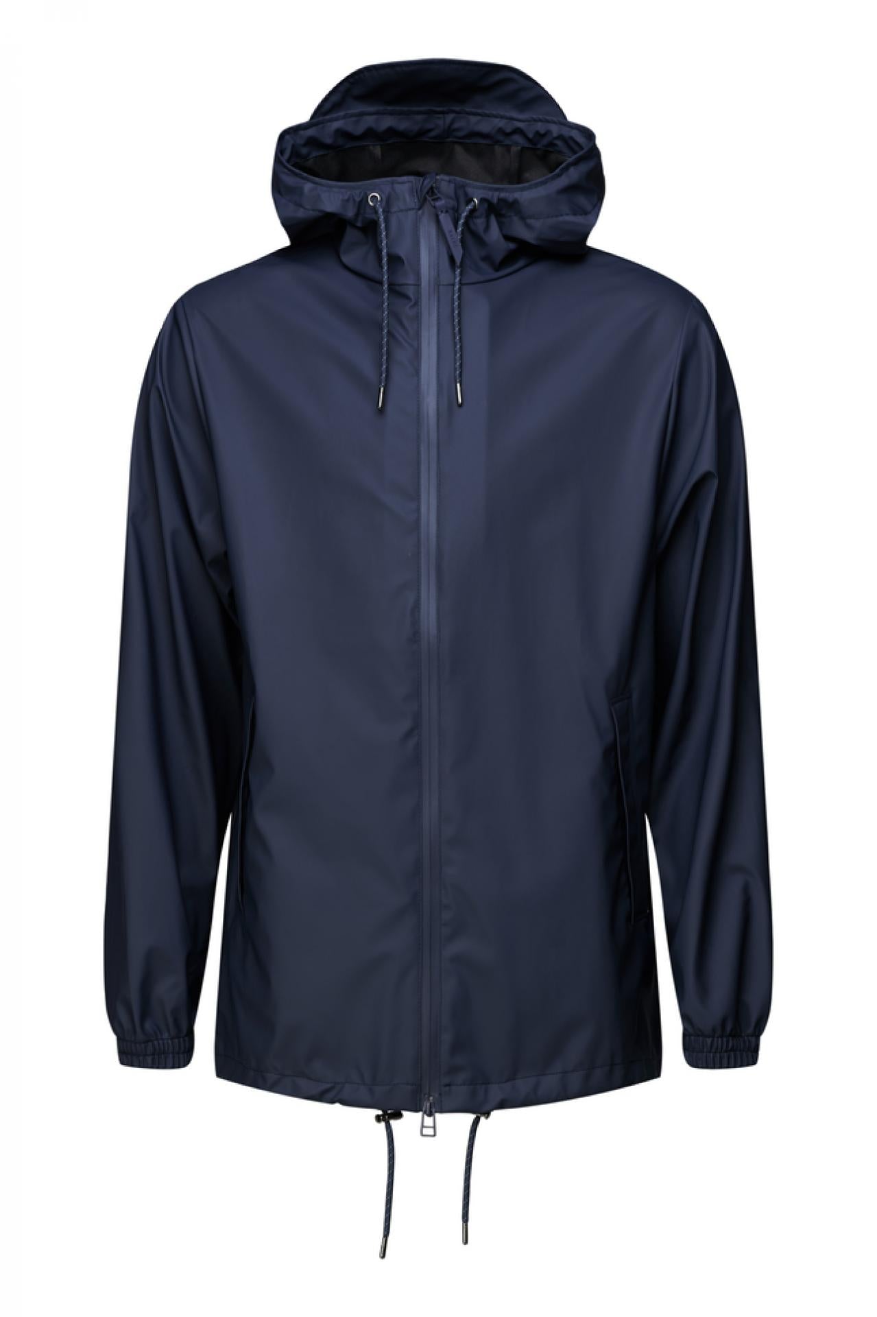 Rains Regenjacke Storm Breaker 1837 Blue - Größe: L/XL