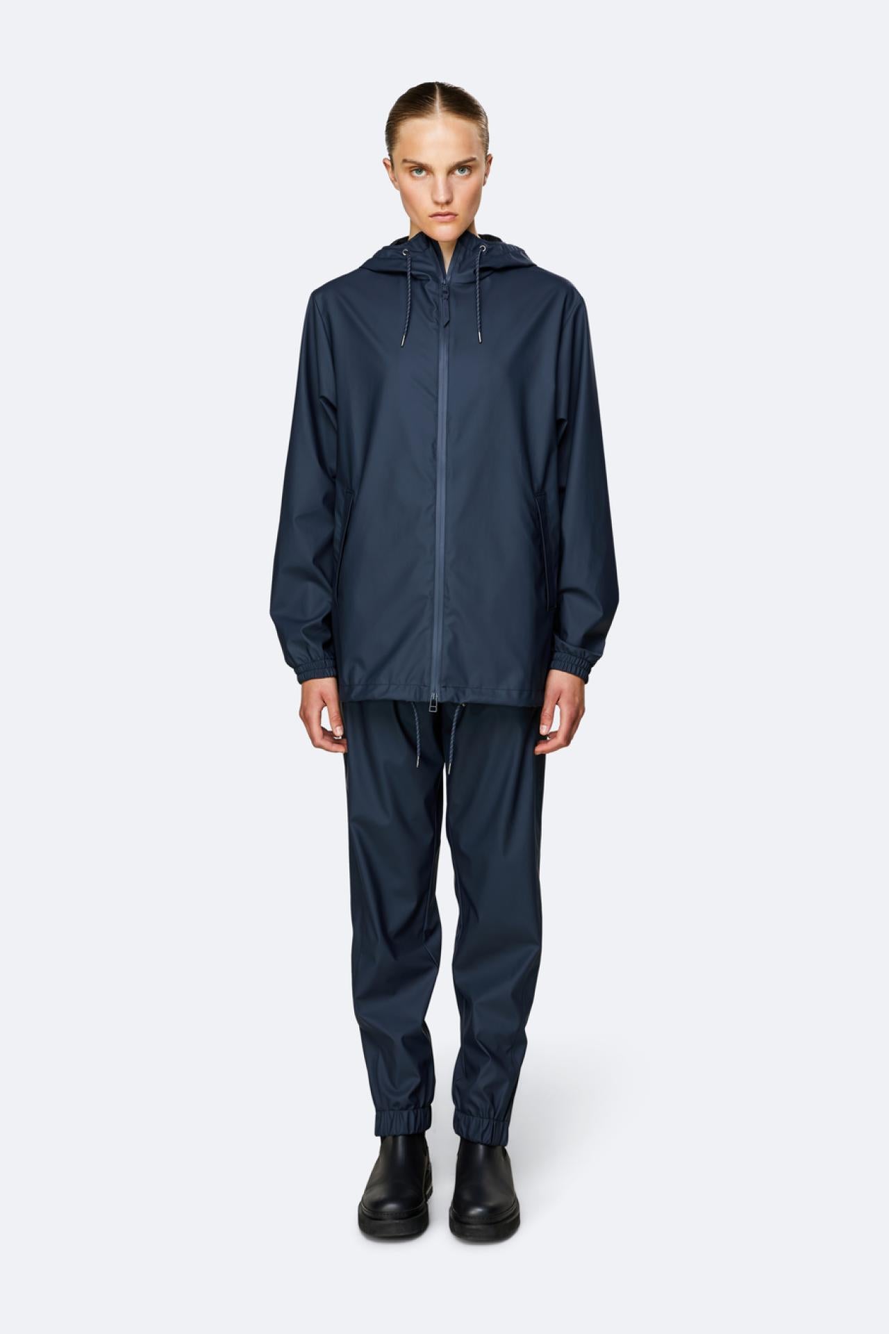 Rains Regenjacke Storm Breaker 1837 Blue - Größe: XXS/XS