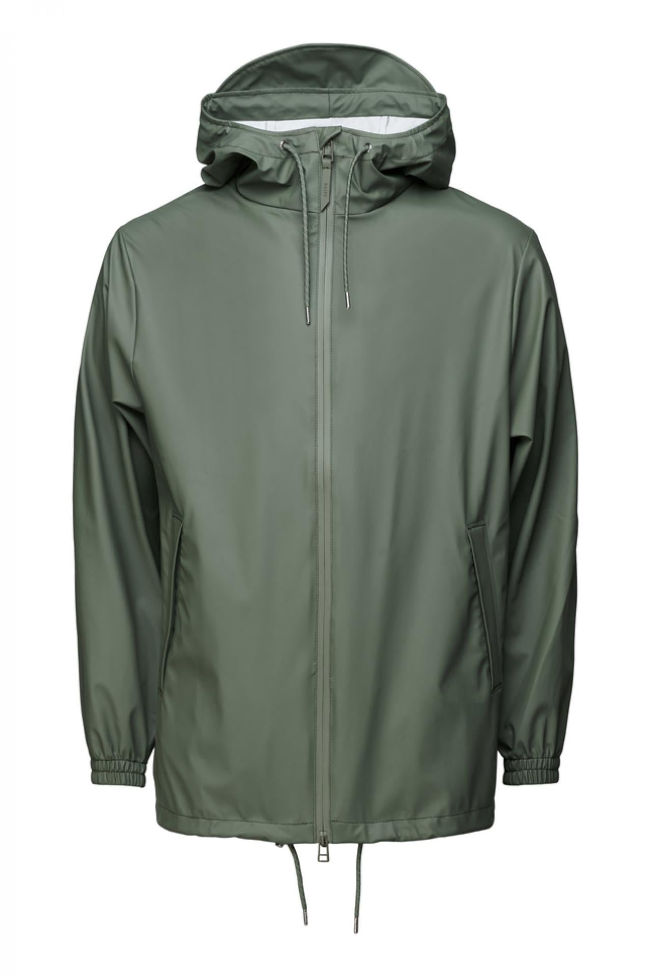 Rains Regenjacke Storm Breaker 1837 Olive - Größe: XS/S