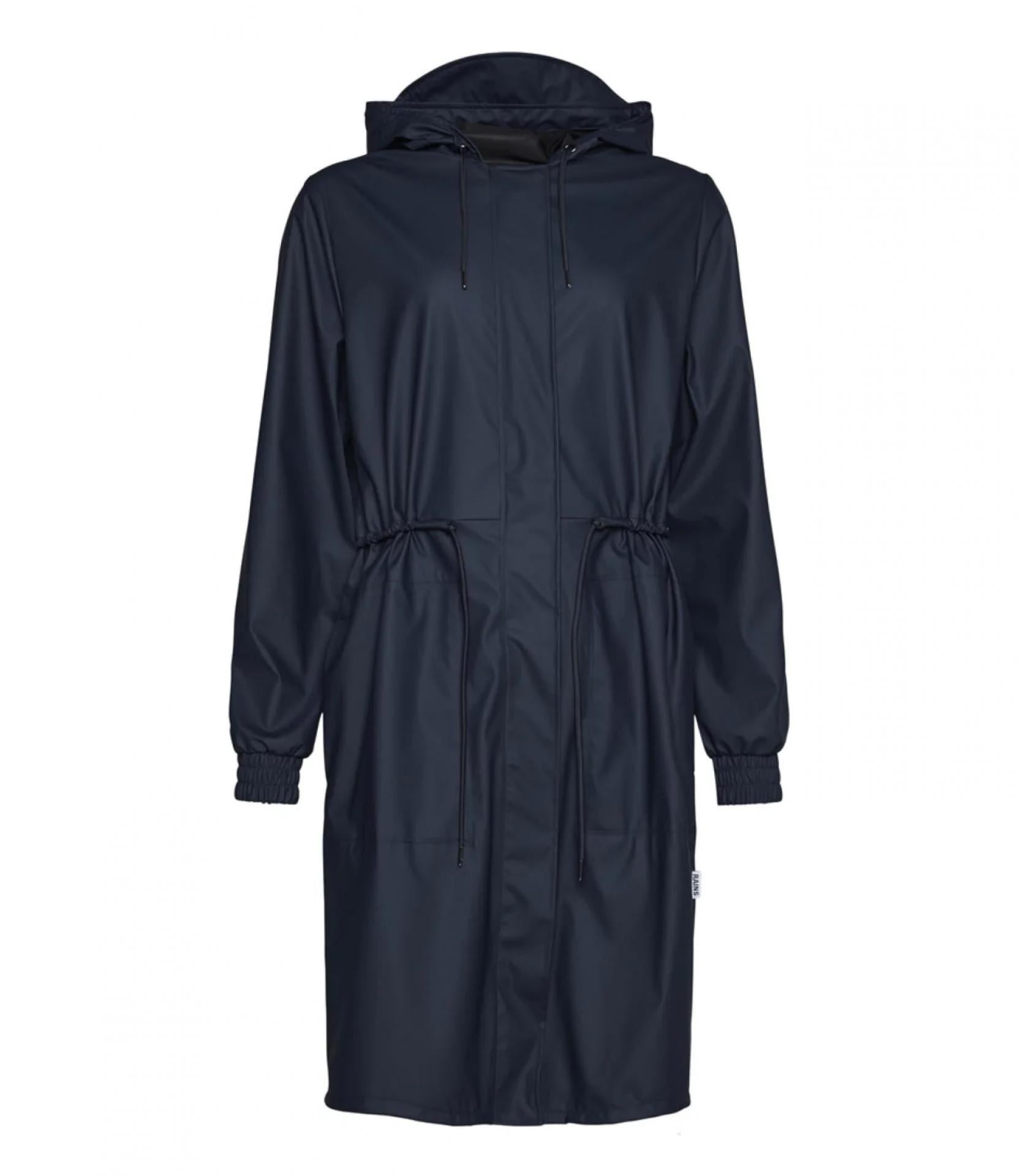 Rains Regenjacke String W Parka Navy - Variante: XL