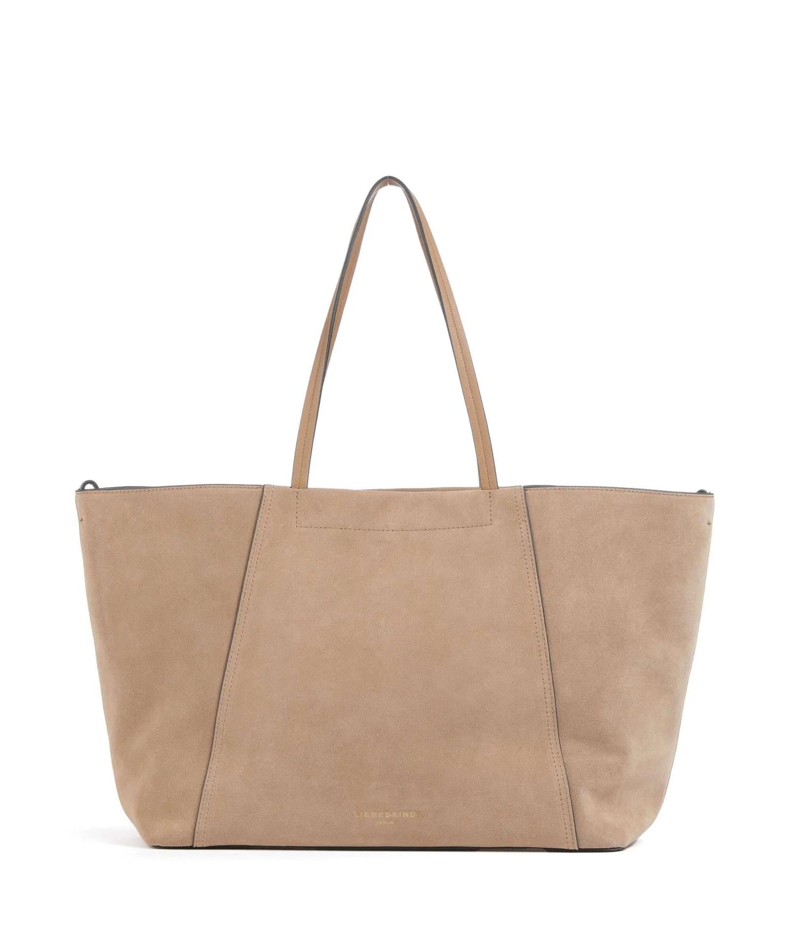 Liebeskind Chudy Shopper L Velouesleder Sanstone 