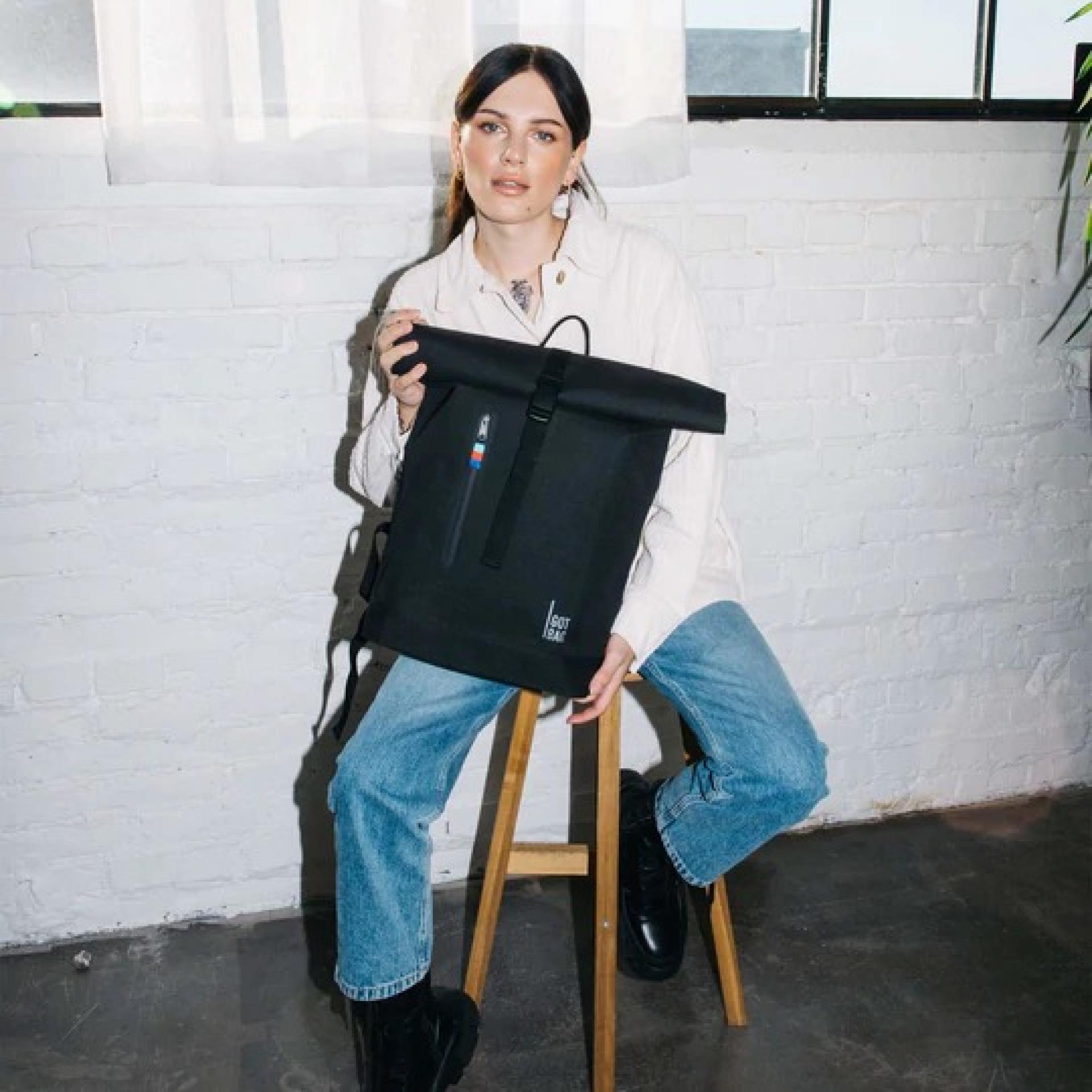 Got Bag Rolltop light black