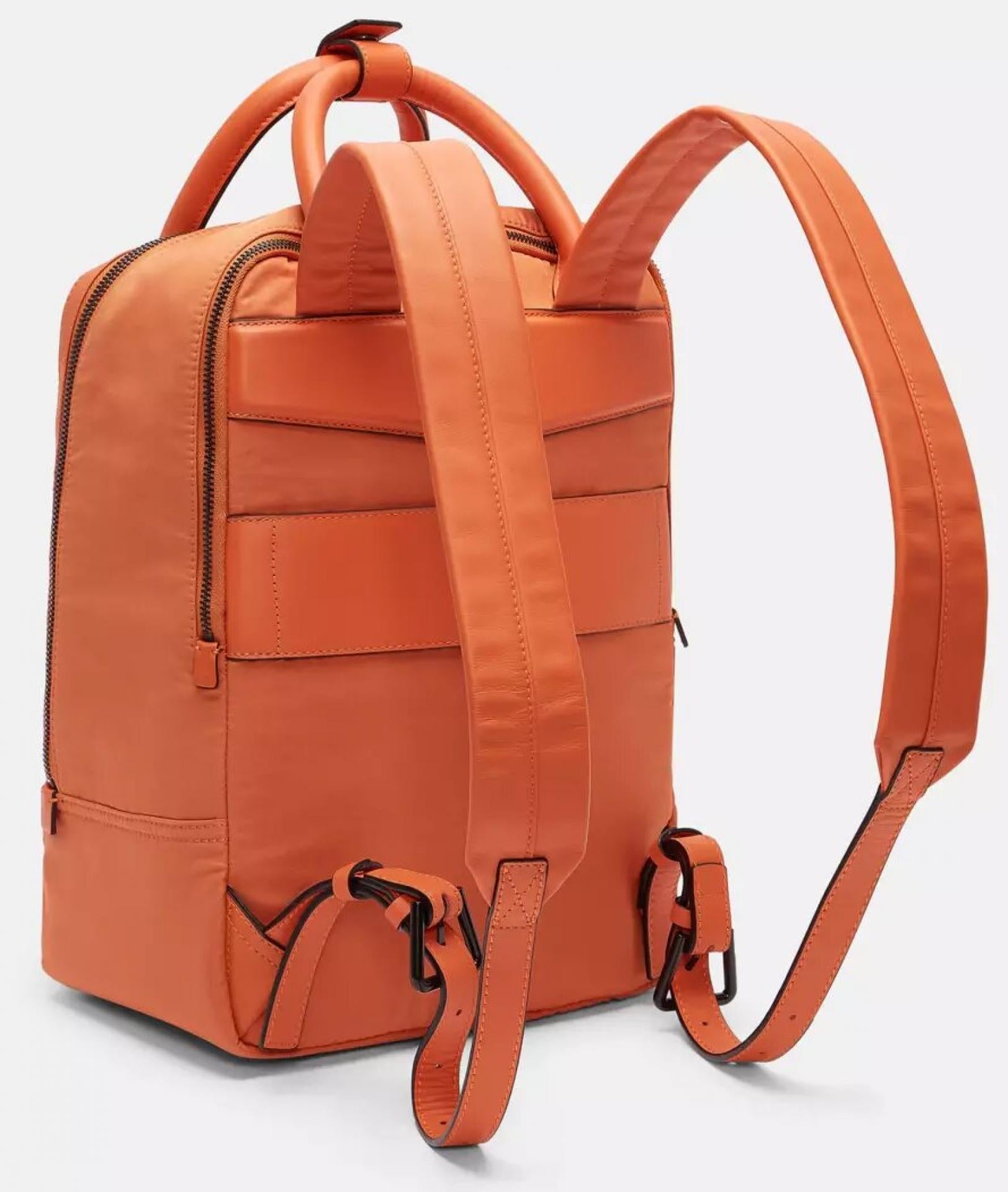 Liebeskind Rucksack Backpack L TRAVEL 305 CRISP NYLON Dark Mandarine