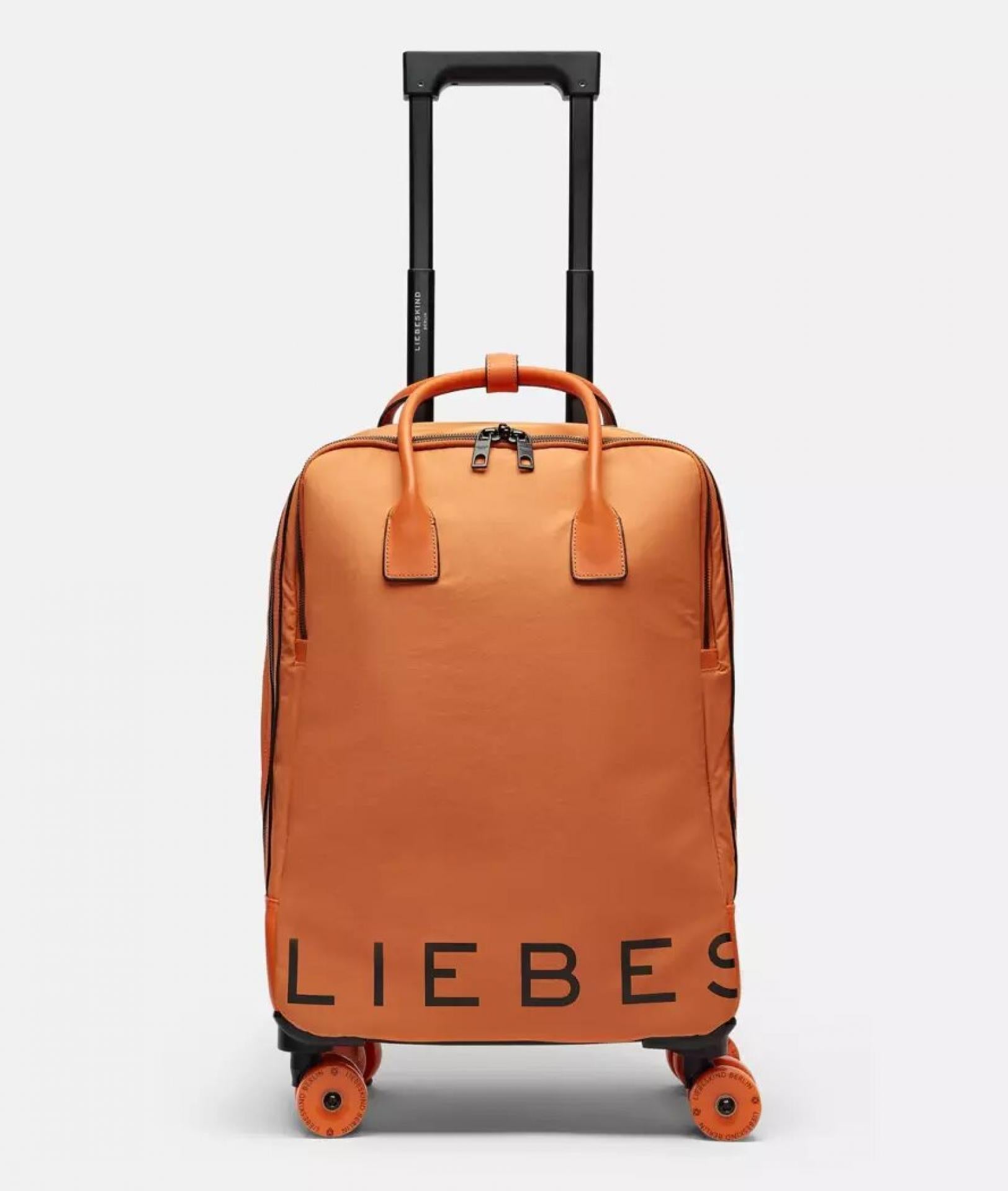 Liebeskind Koffer Trolley TRAVEL 305 CRISP NYLON Dark Mandarine