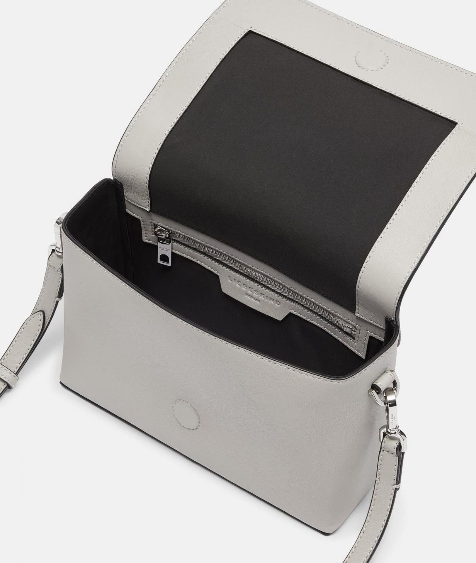 Liebeskind Berlin Crossbody Hilla M Taubengrau Schafsleder