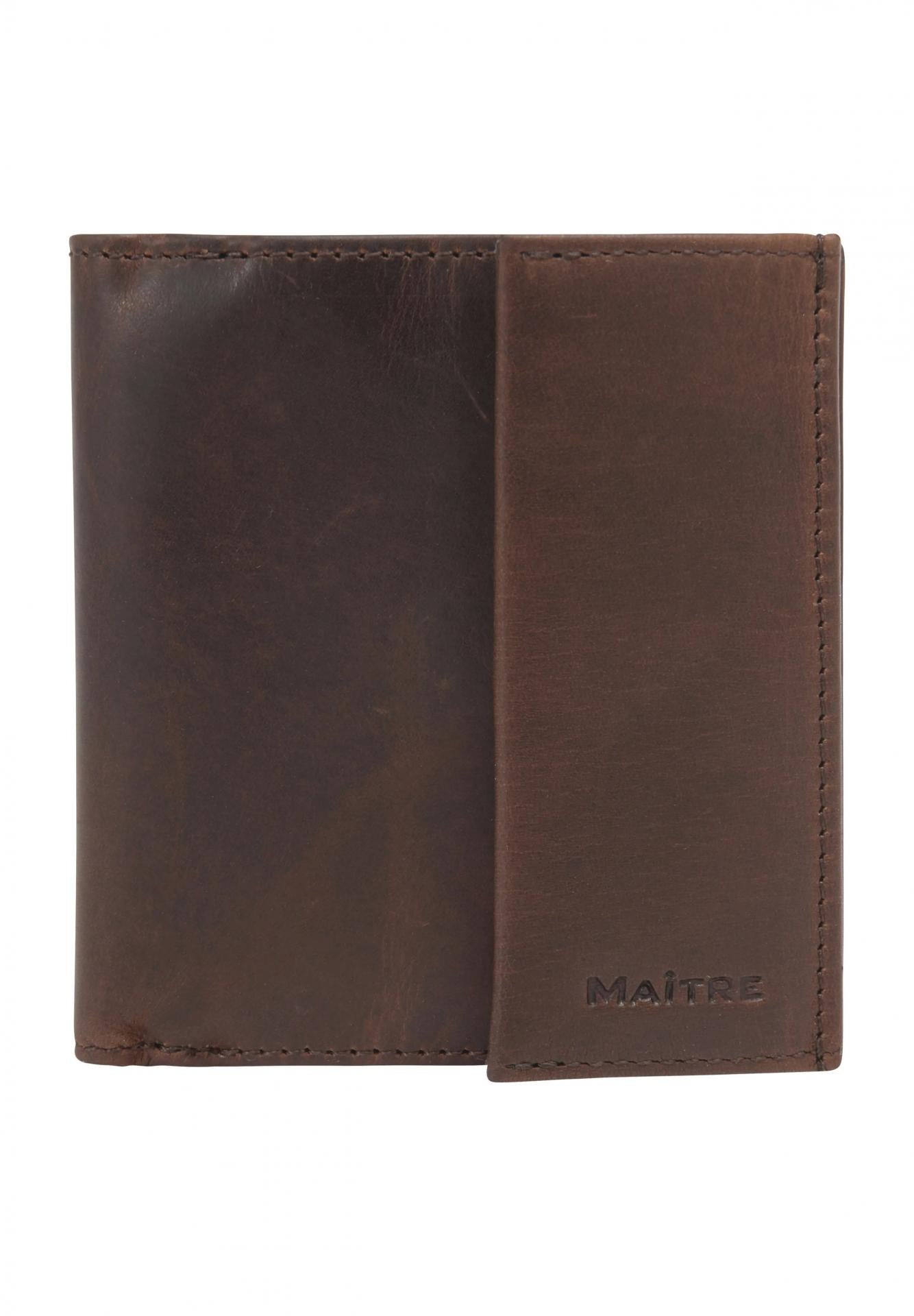 Maitre Geldbörse Birkheim Gerfried Billfold sh4f darkbrown