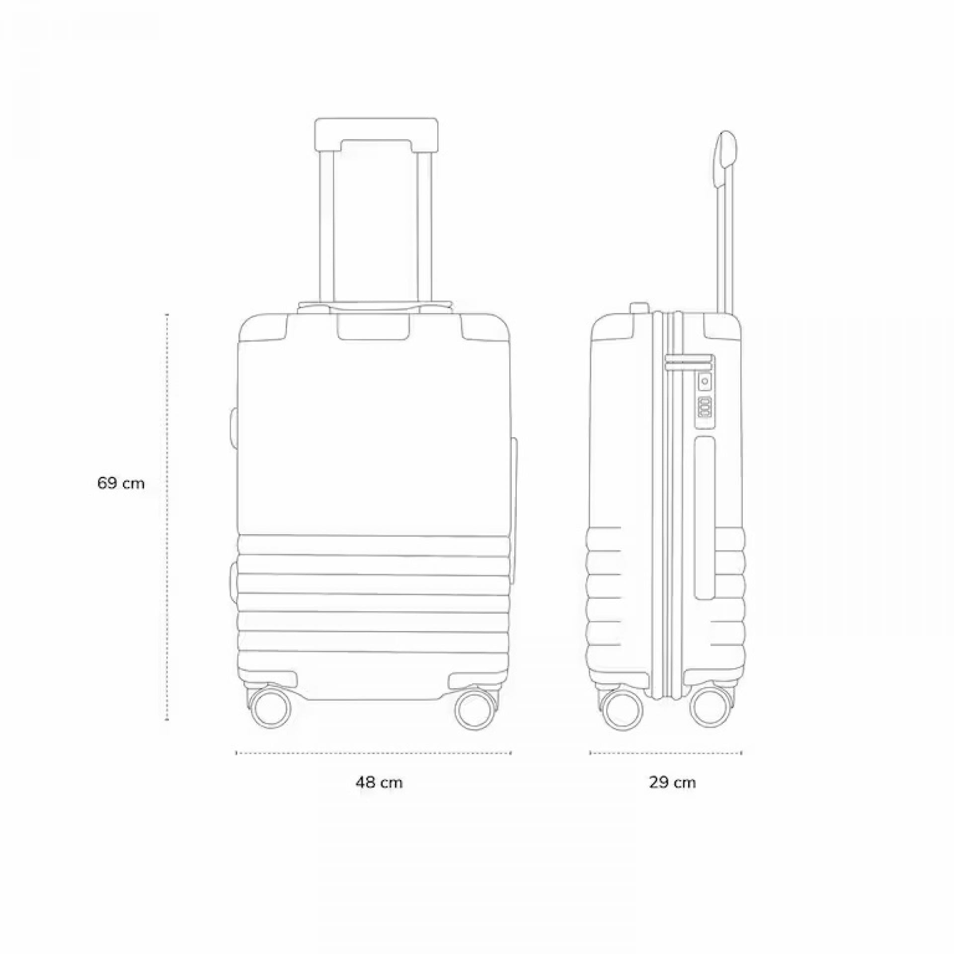 Kapten & Son Luggage Heathrow Check In Muted Clay