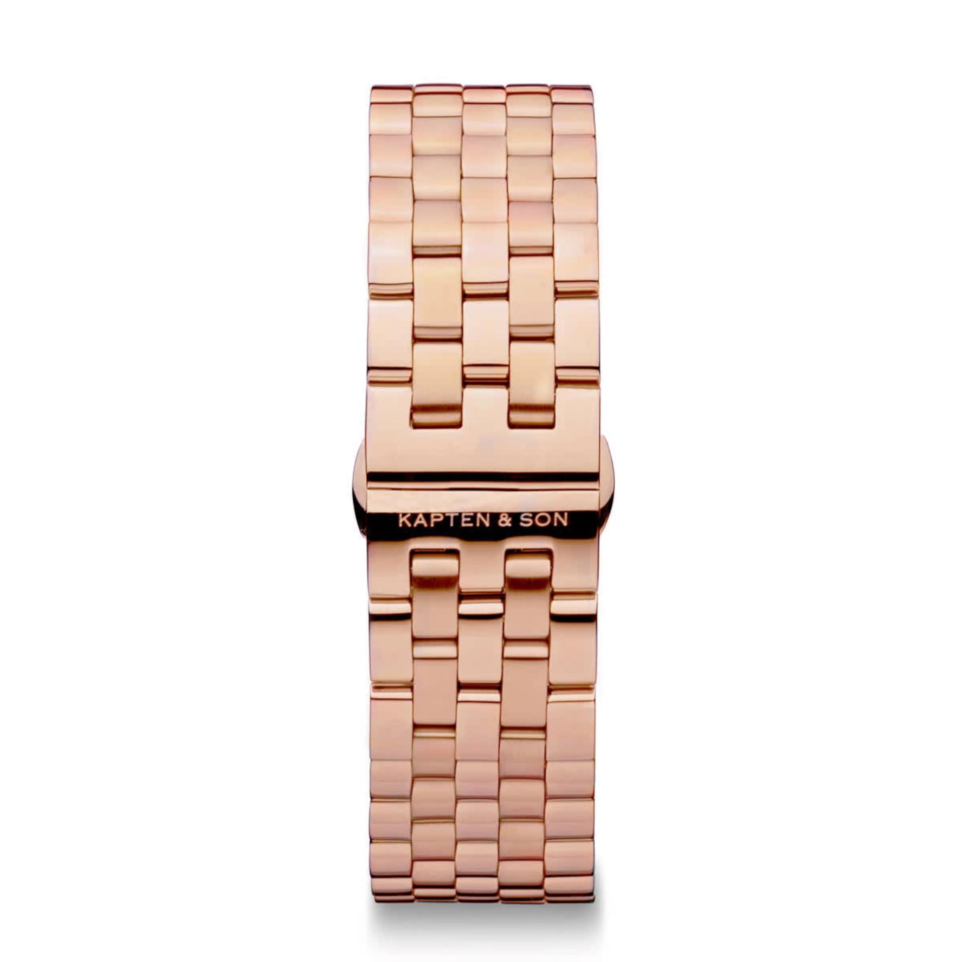 Kapten And Son Uhrenarmband Steel Strap Rose Gold 20Mm