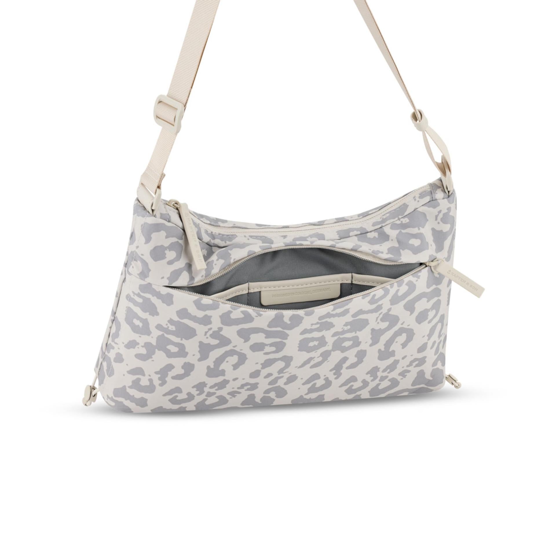 Kapten and Son Umhängetasche Skara Smal Leo sadstone