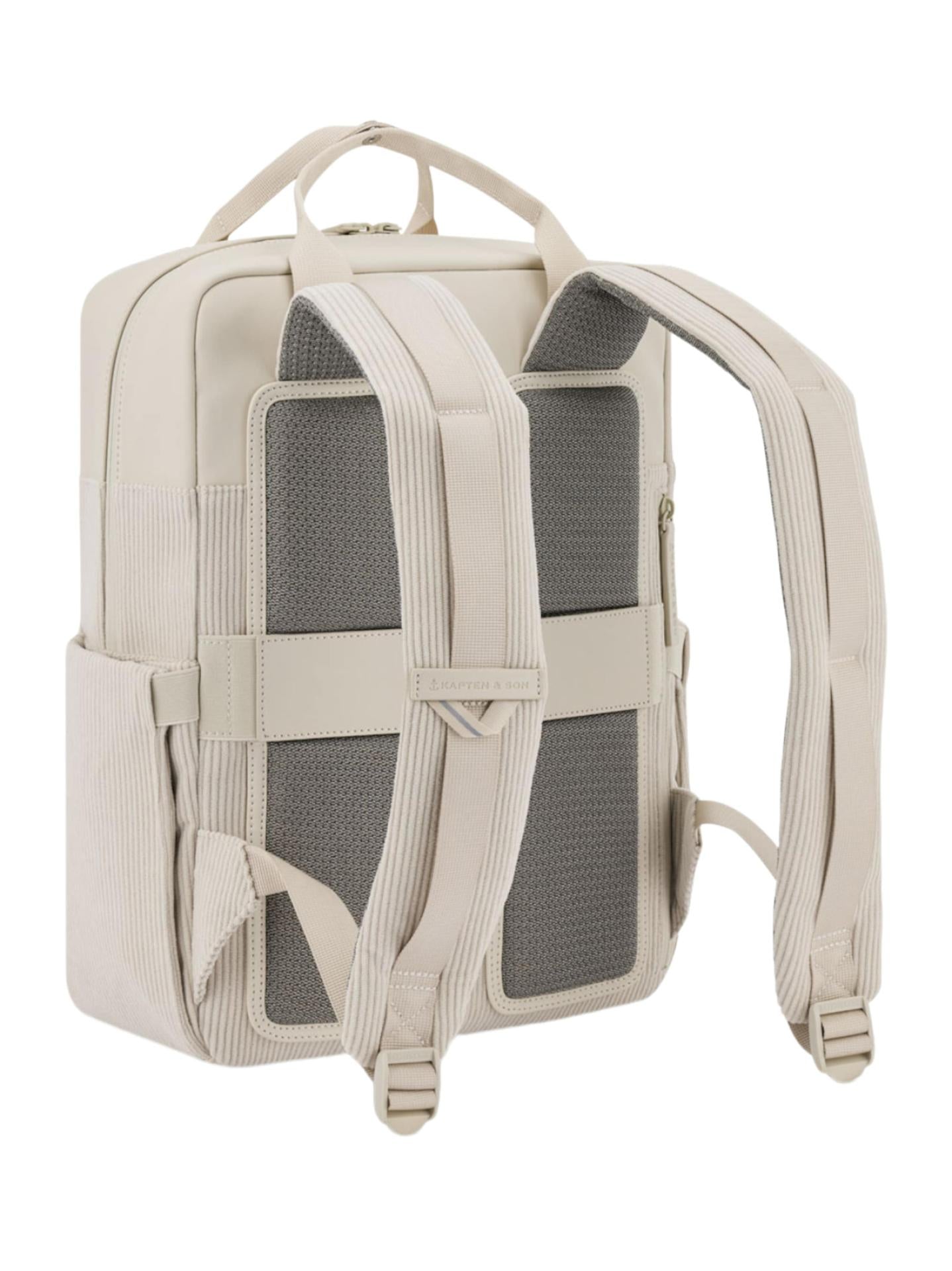 Kapten & Son Bergen Pro Rucksack  Cord Sandstone 