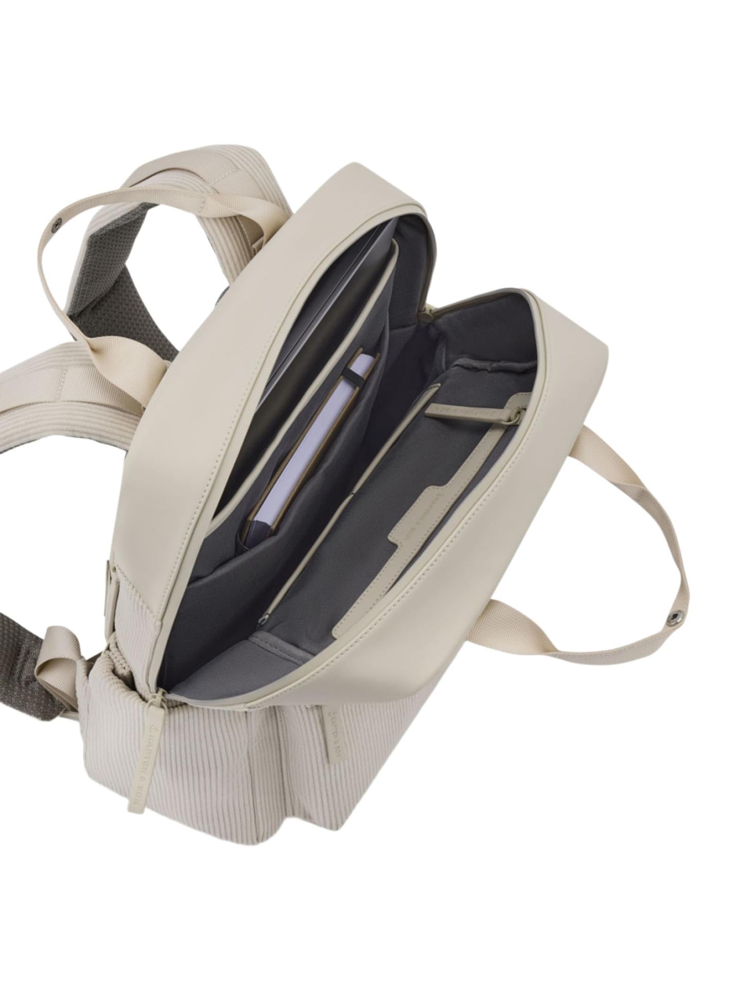 Kapten & Son Bergen Pro Rucksack  Cord Sandstone 