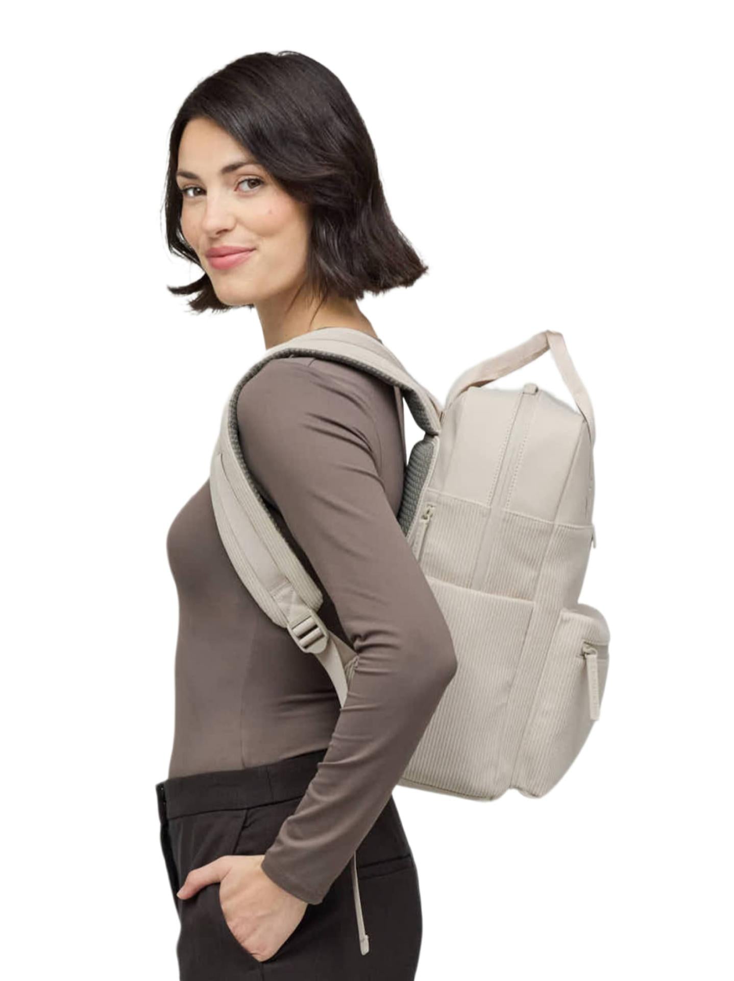 Kapten & Son Bergen Pro Rucksack  Cord Sandstone 