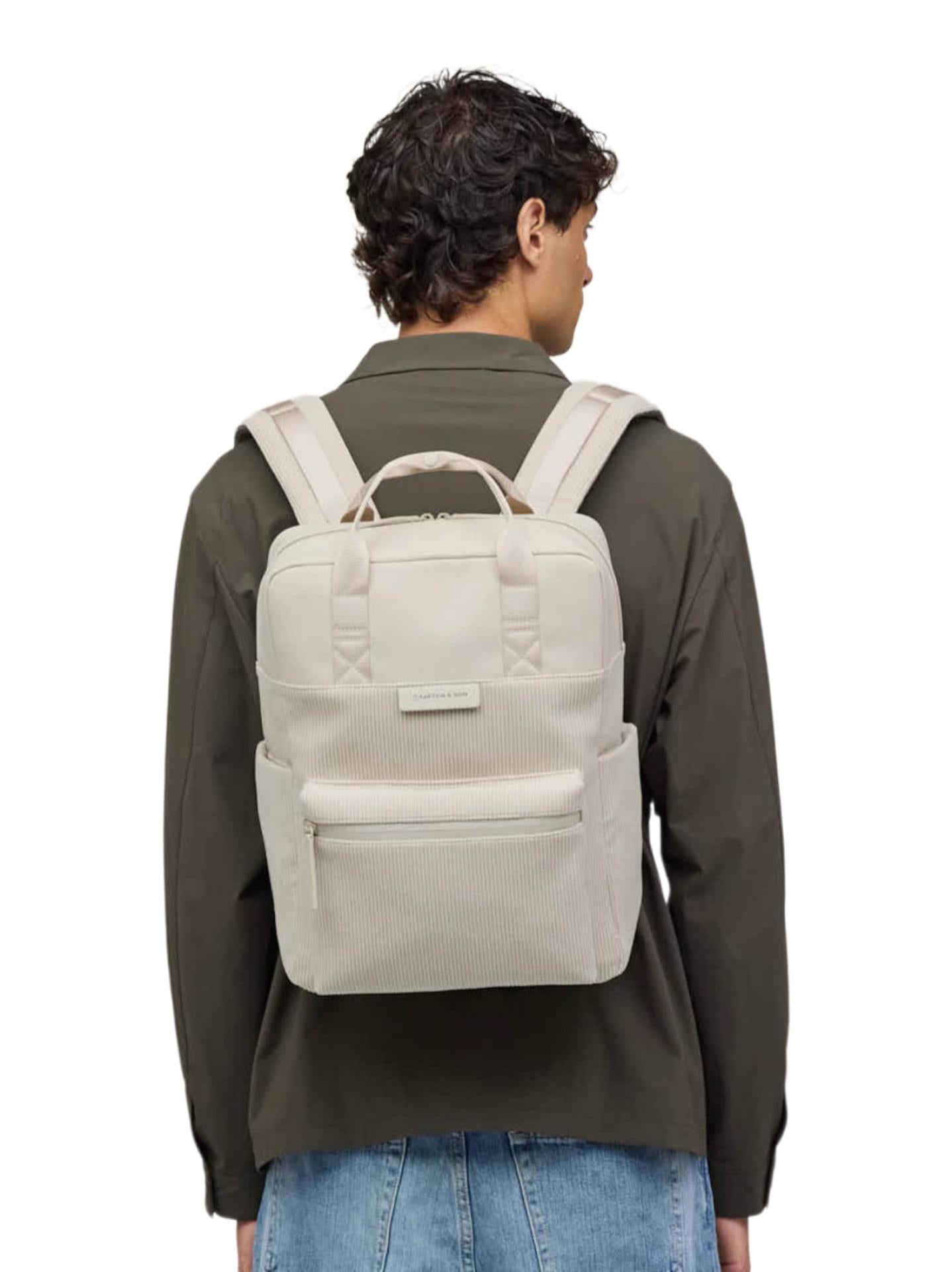 Kapten & Son Bergen Pro Rucksack  Cord Sandstone 