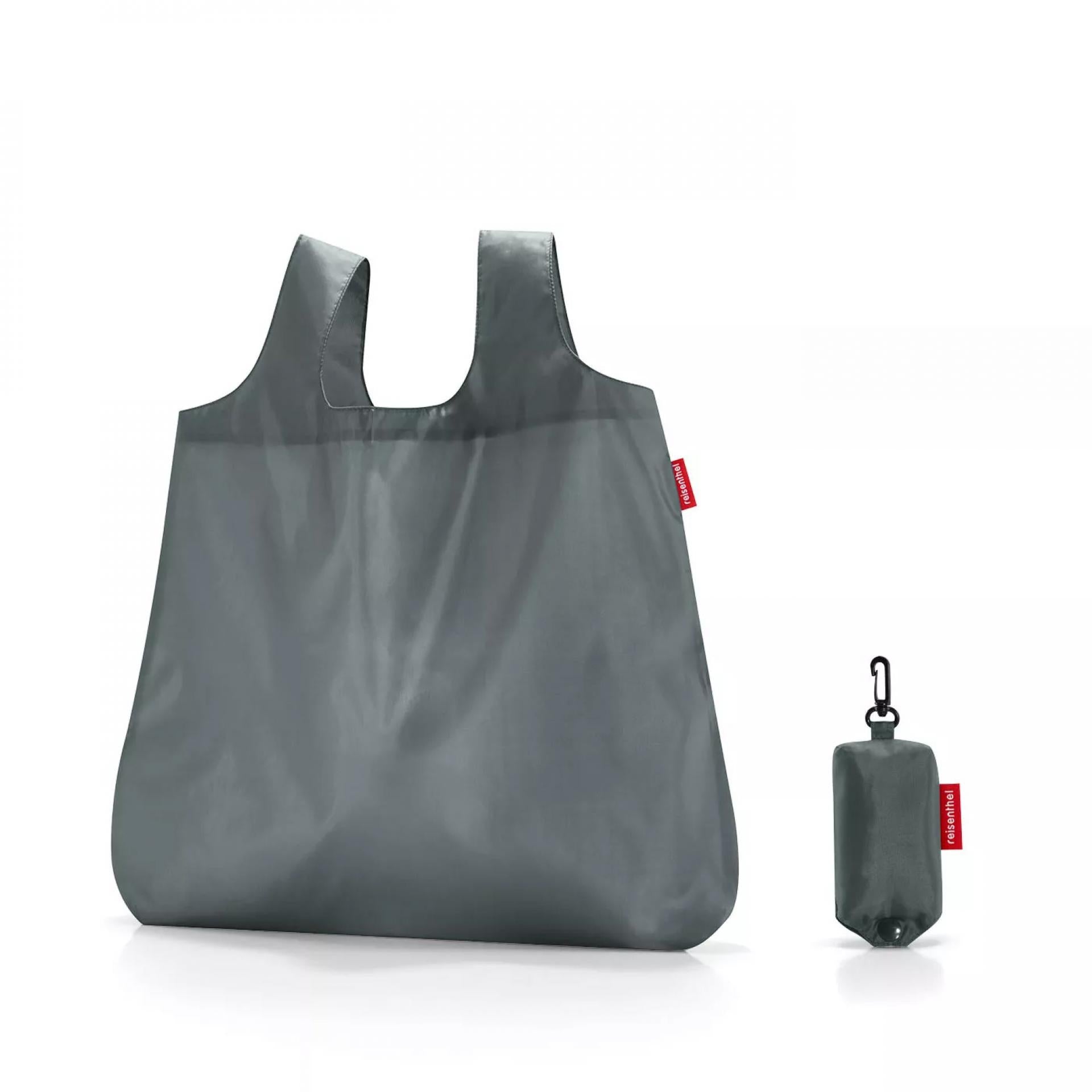 Reisenthel Einkaufstasche Mini Maxi Shopper Pocket - Variante: Basalt / Grau