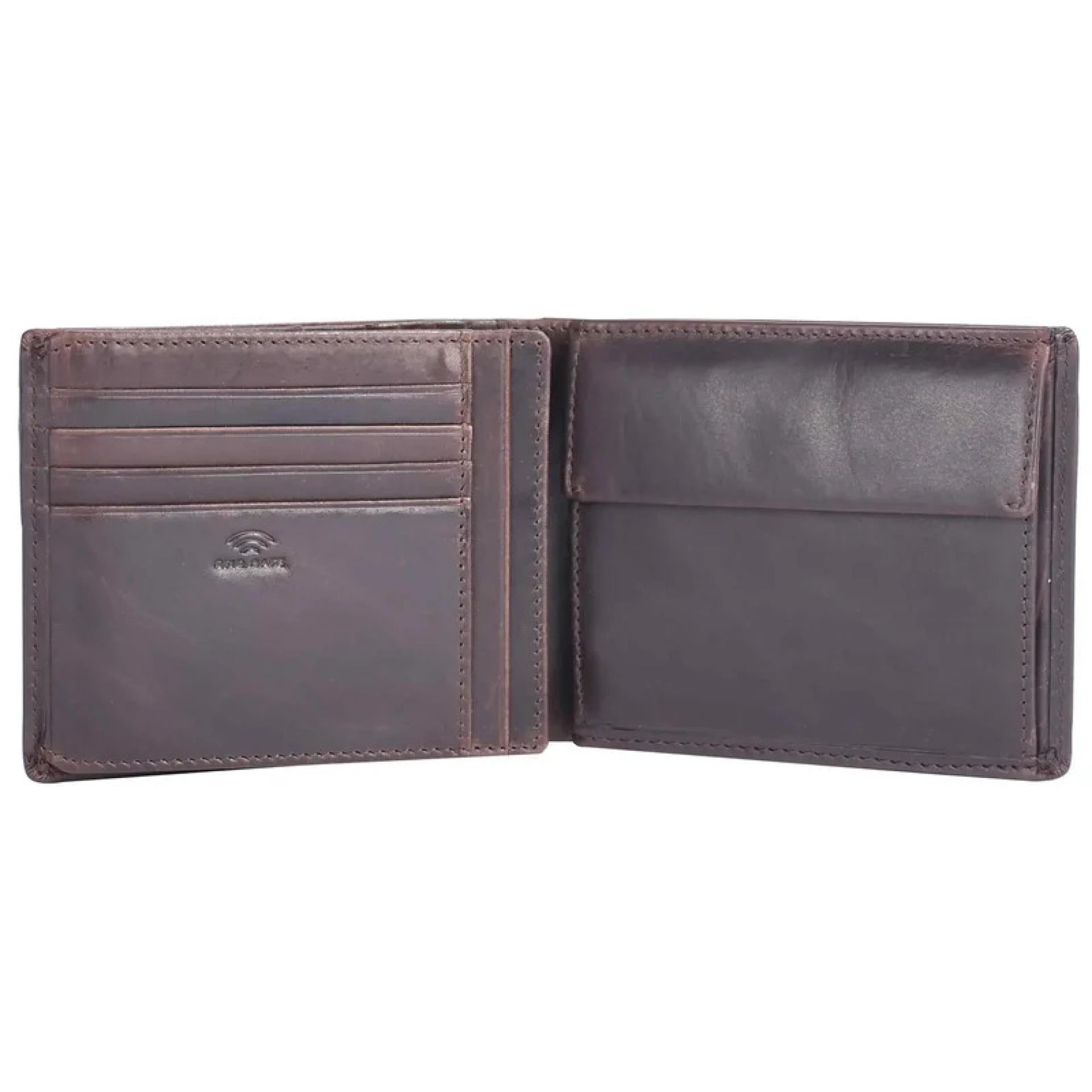 Maitre Geldbörse Birkheim Gandolf H9 Herren Leder d.braun
