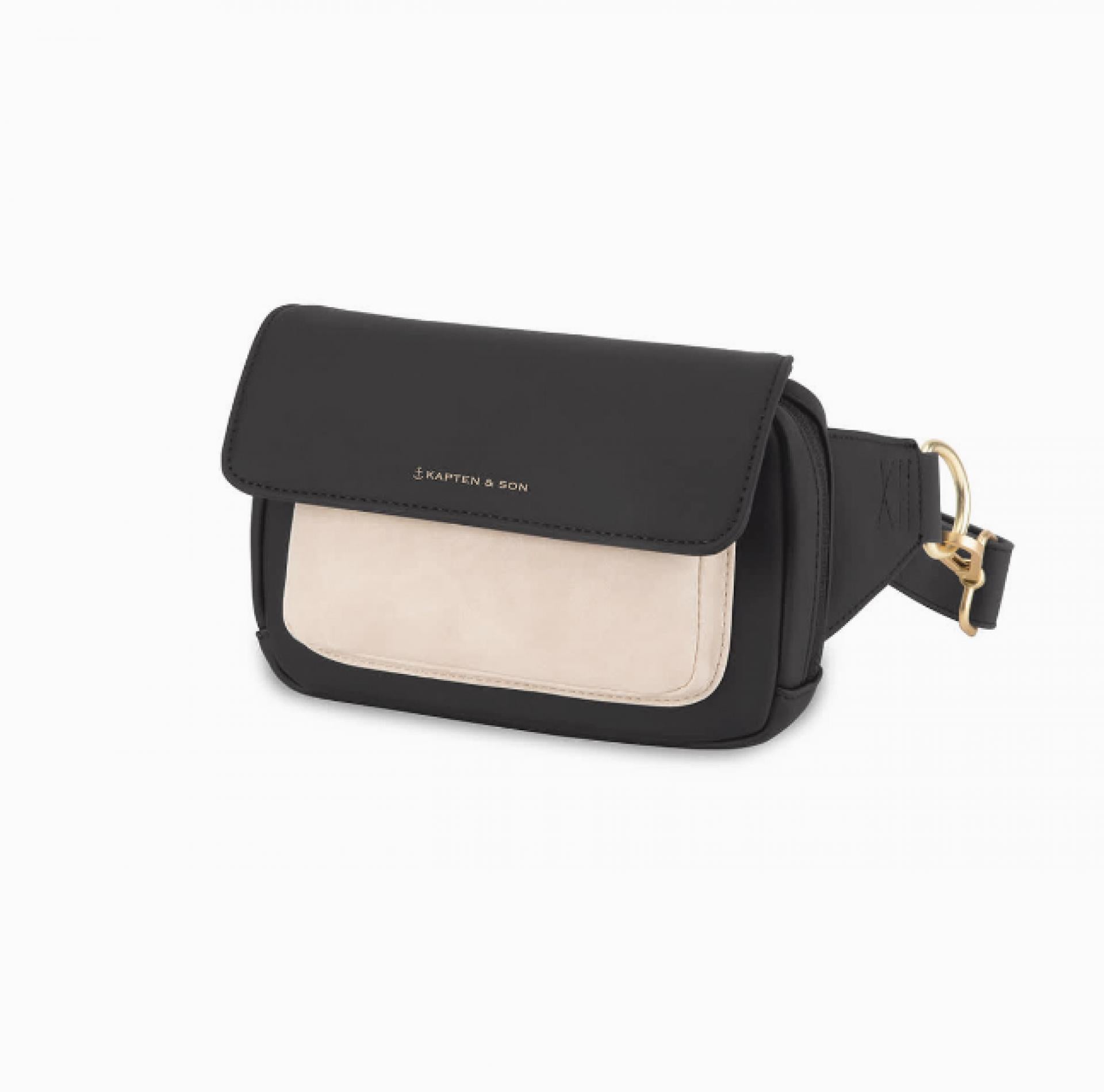 Kapten & Son Bauchtasche Visby Cream Black