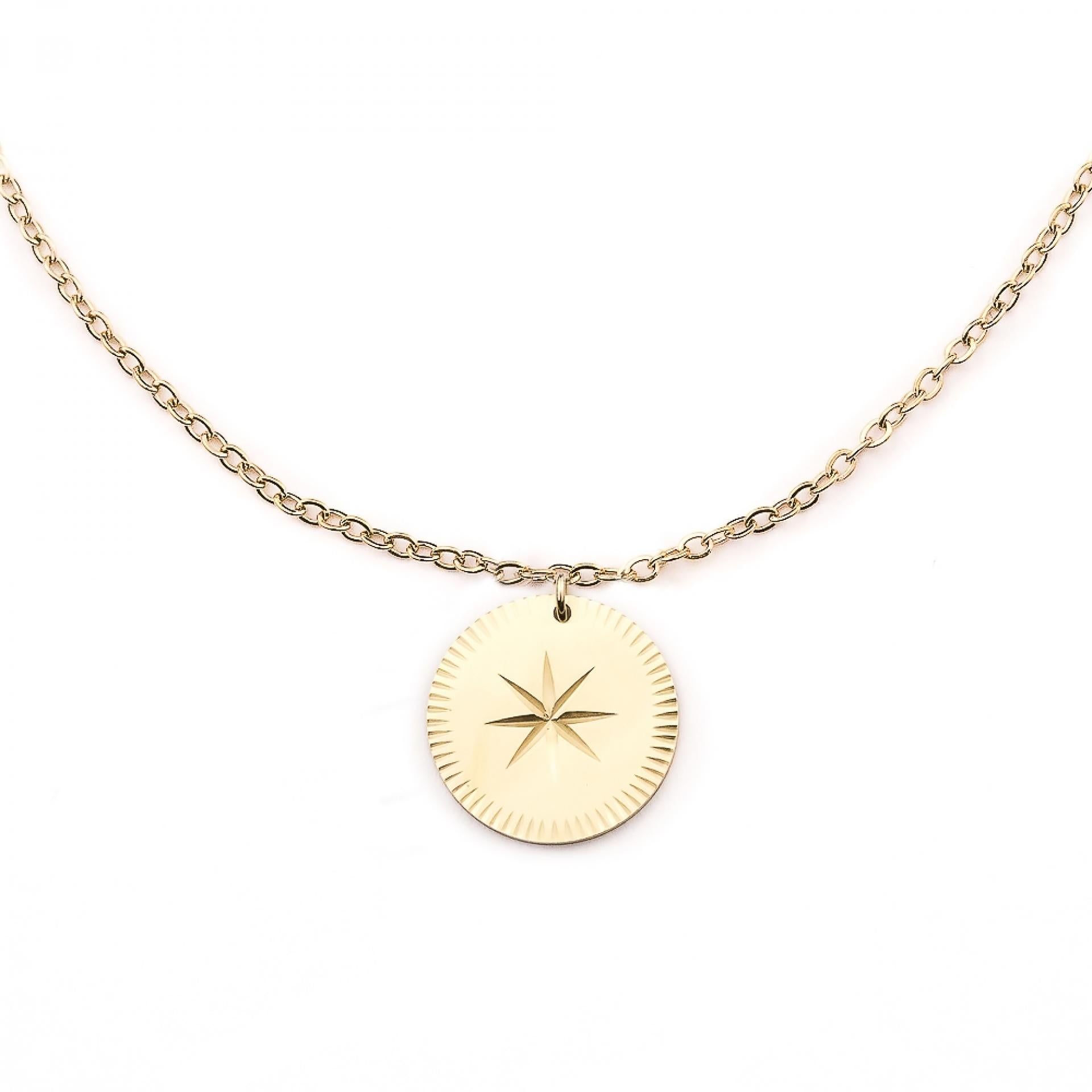 COLLIER-NECKLACE - DORE UNI gold kette