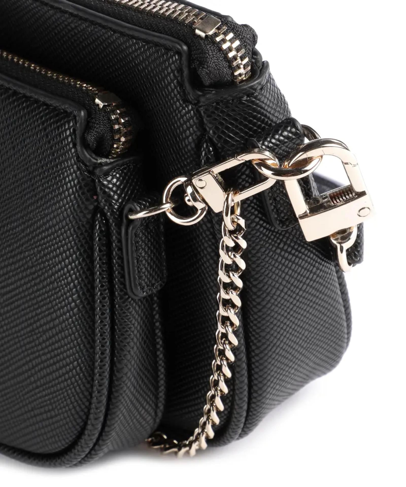 GUESS TASCHE NOELLE DBL POUCH CROSSBODY, Variante: schwarz