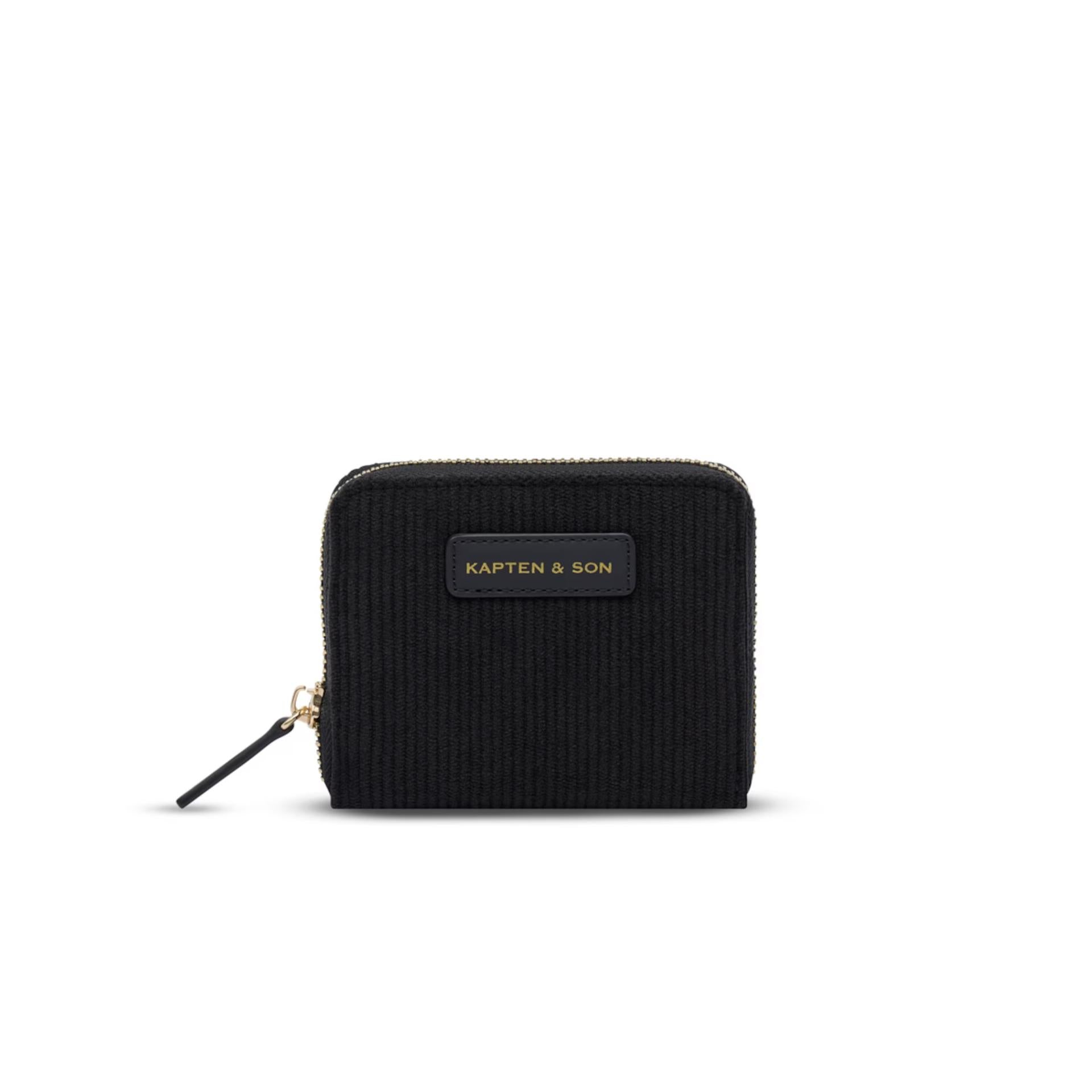 Kapten and Son Damenbörse Wallet Louvre Cord black