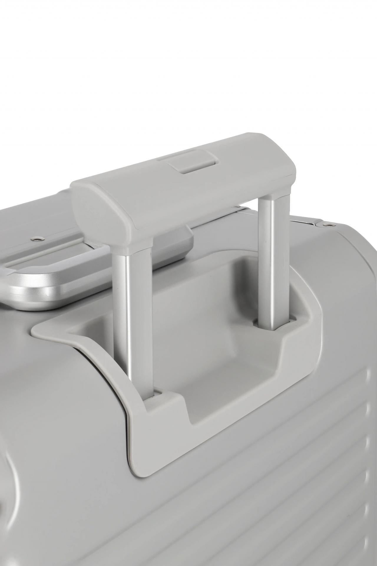 TRAVELITE NEXT 4w Trolley S mit Vortasche - Variante: Silber