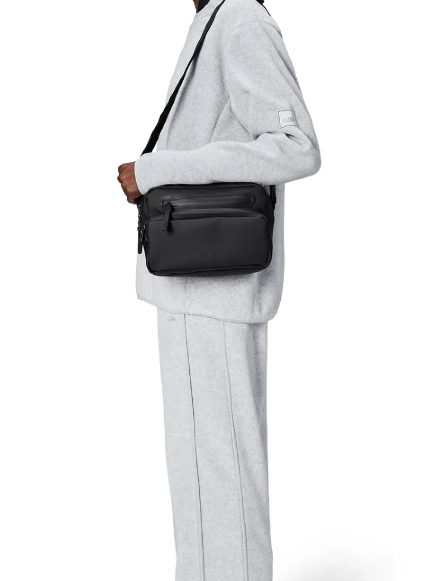 Rains Umhängetasche Box Bag Large - Variante: schwarz