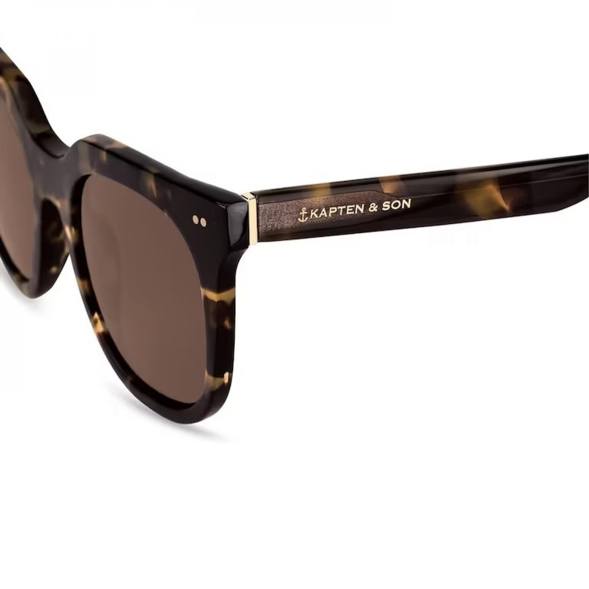 Kapten & Son Sonnenbrille Florence - Farbe: Amber Tortoise Brown