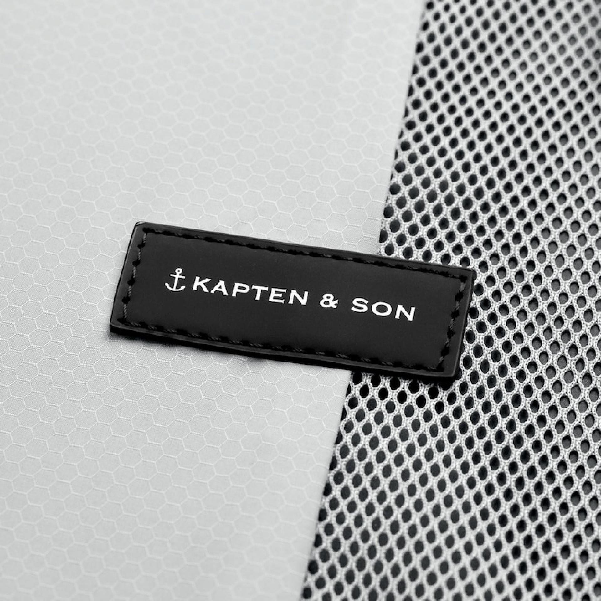 Kapten & Son Reise Packing Cubes Set - Größe: Large - Farbe: All Black